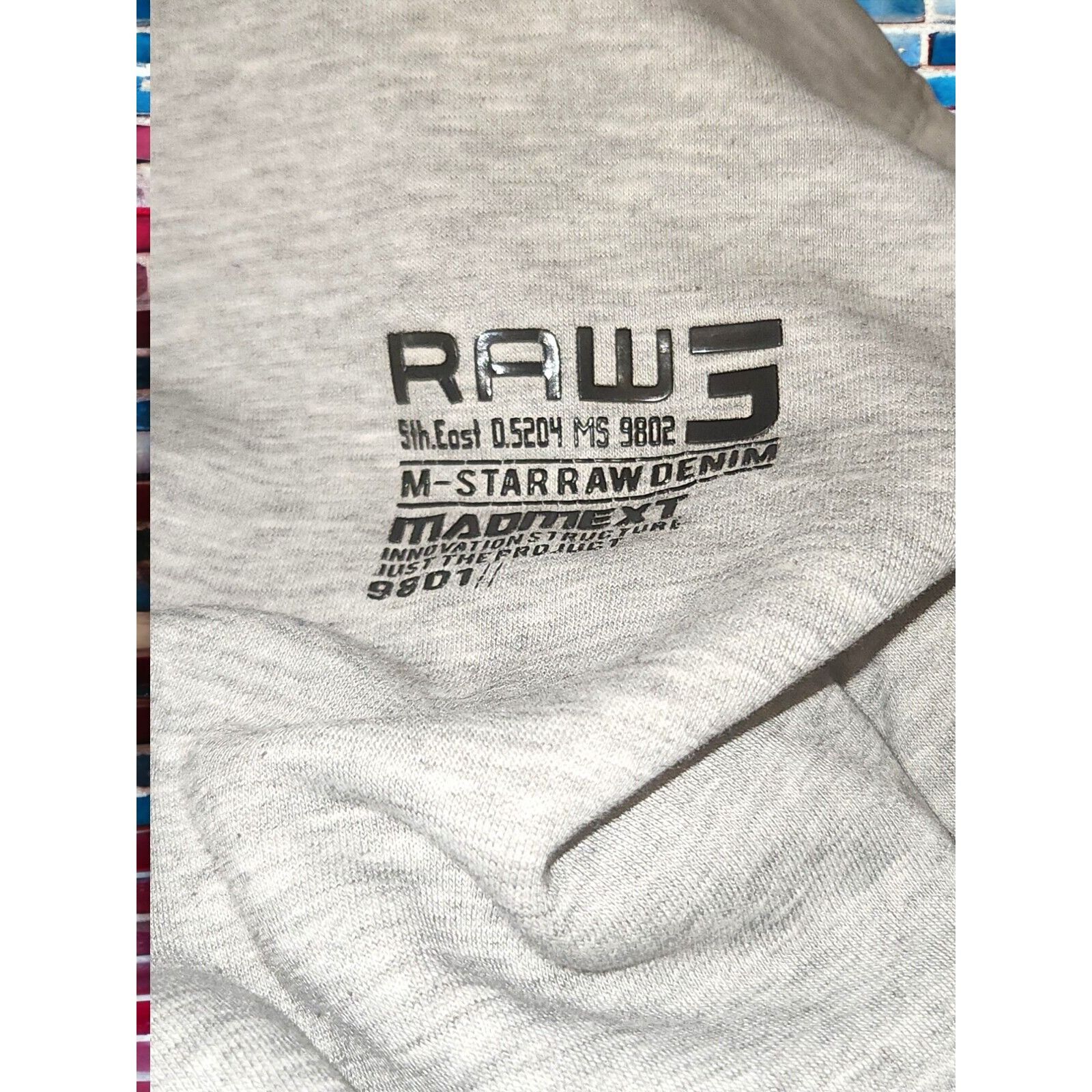 G-Star G Star Raw Core Sweater Men's Size Medium Grey High Neck Sha Size US M / EU 48-50 / 2 - 2 Thumbnail