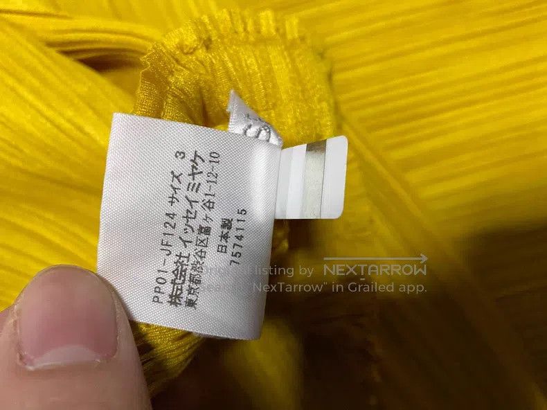 Issey Miyake Issey Miyake size:3 Yellow Ruched Pants Size 31" - 5 Thumbnail