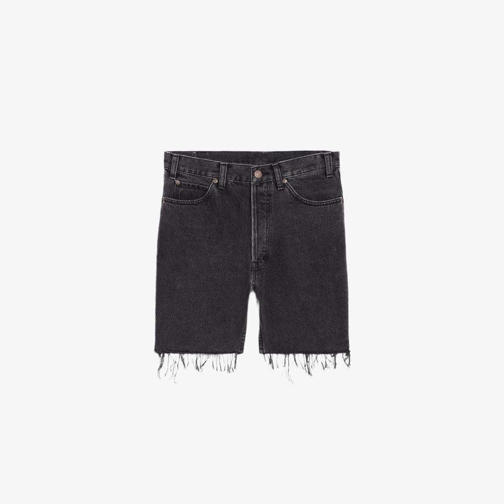 Celine o1w1db10526 2N8370 Wesley Denim Short in Black Size US 26 / EU 42 - 1 Thumbnail