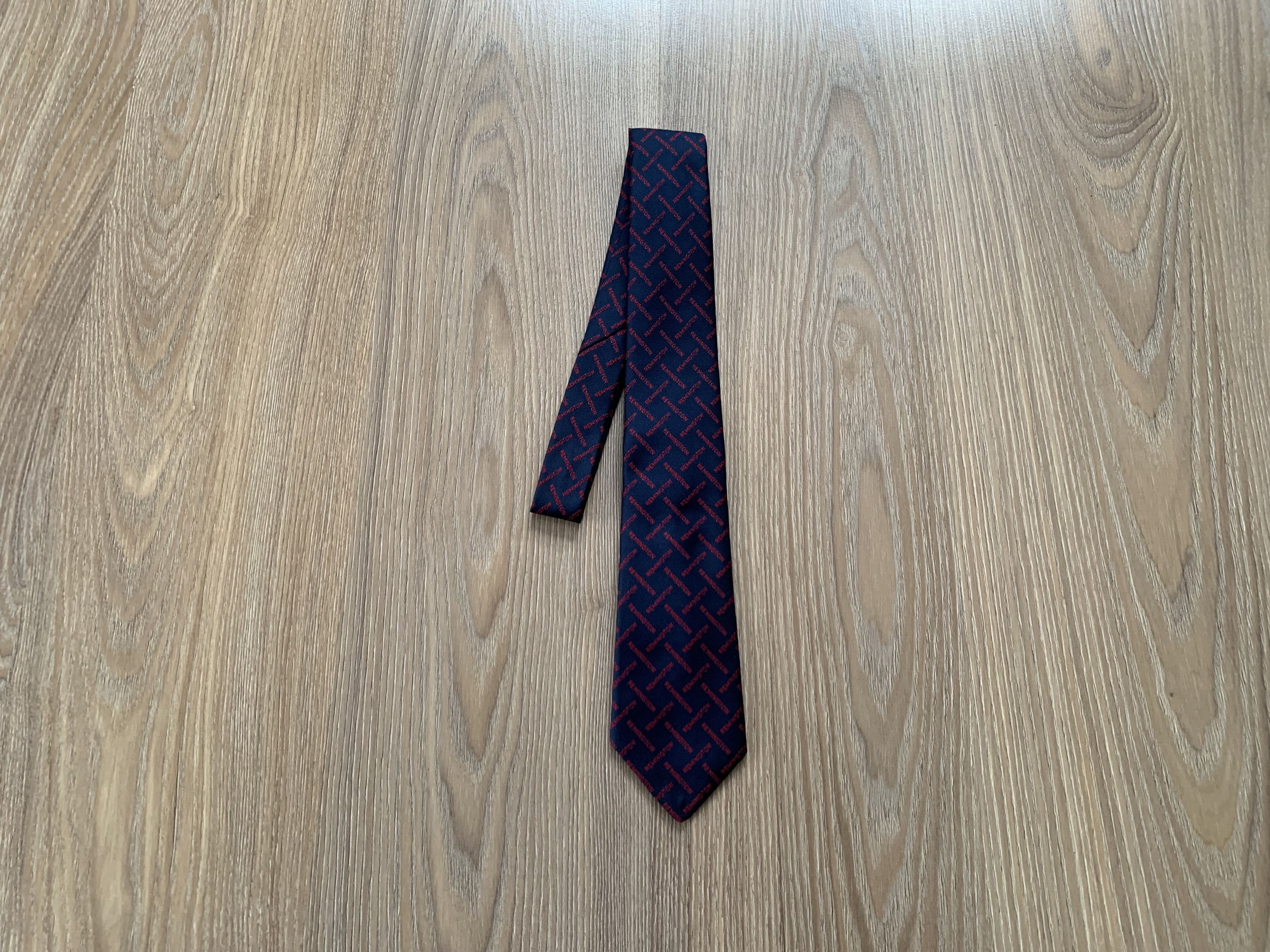 Other Remington Monogram Printed Silk Tie Size ONE SIZE - 1 Thumbnail