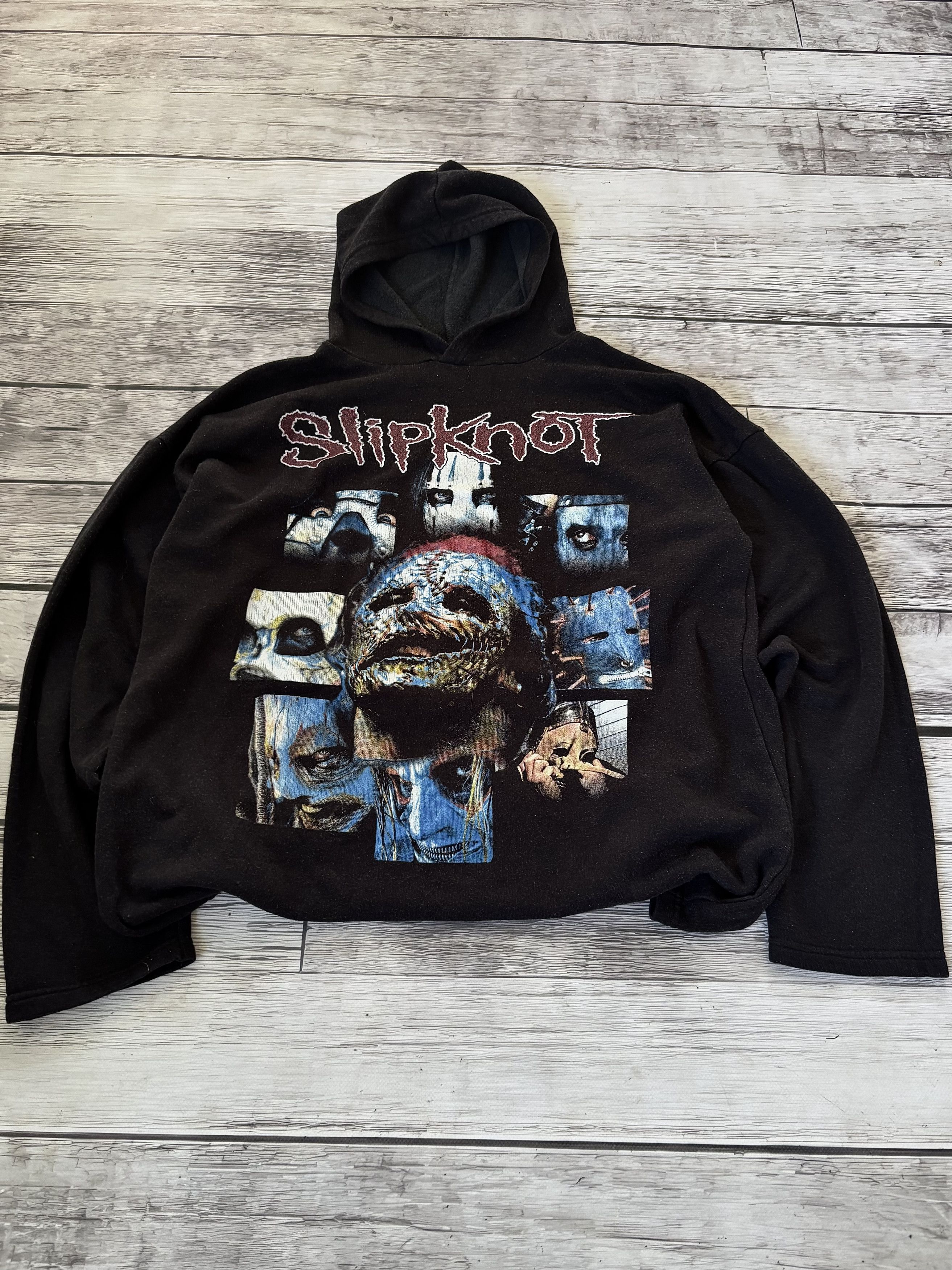 Hysteric Glamour VTG BALENCIAGA STYLE SLIPKNOT BAND TEES METAL HOODIE Size US M / EU 48-50 / 2 - 1 Thumbnail