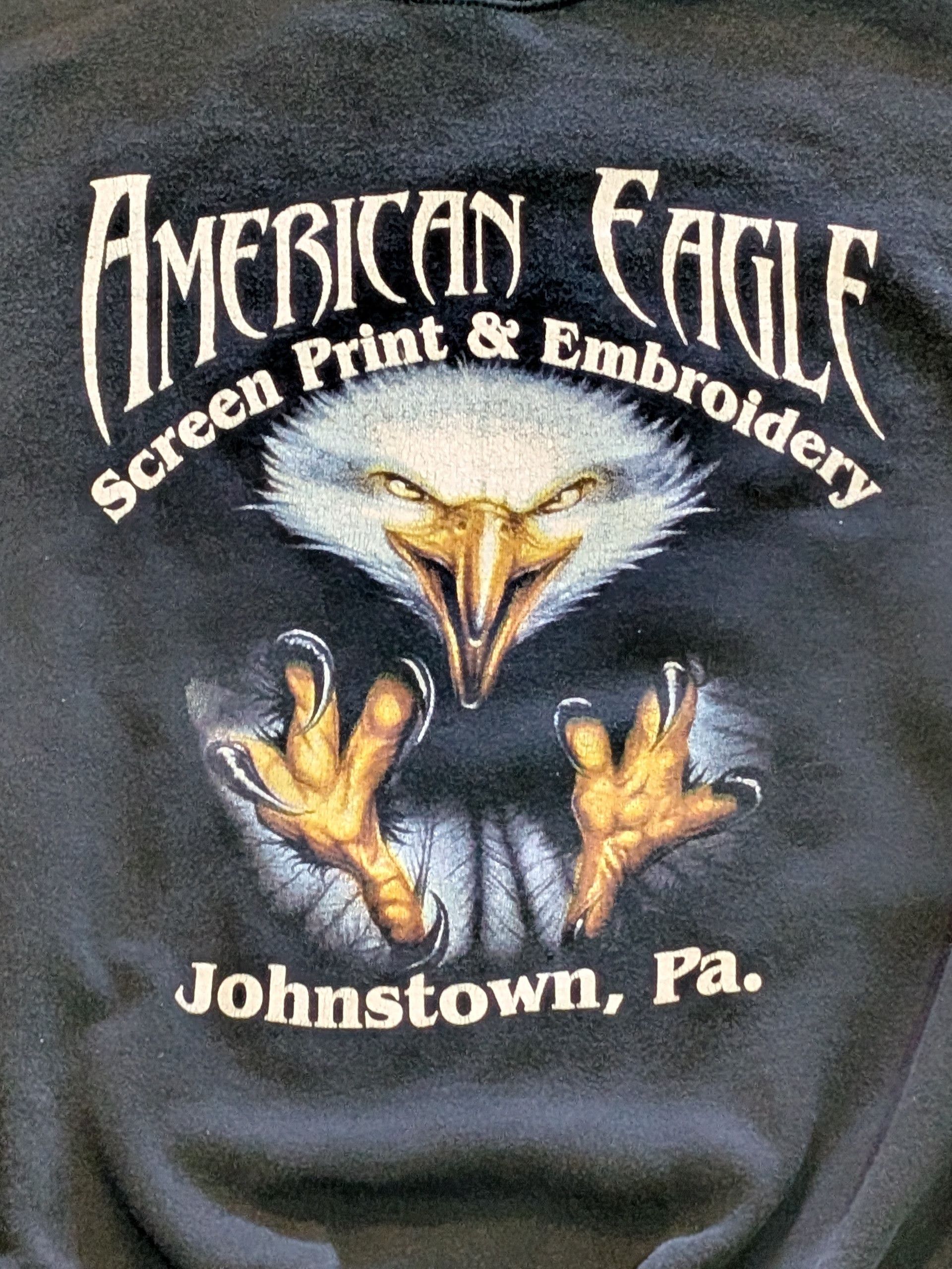 Jerzees American Eagle Screen Print (3D Emblem Style) Crewneck XL Size US XL / EU 56 / 4 - 2 Thumbnail