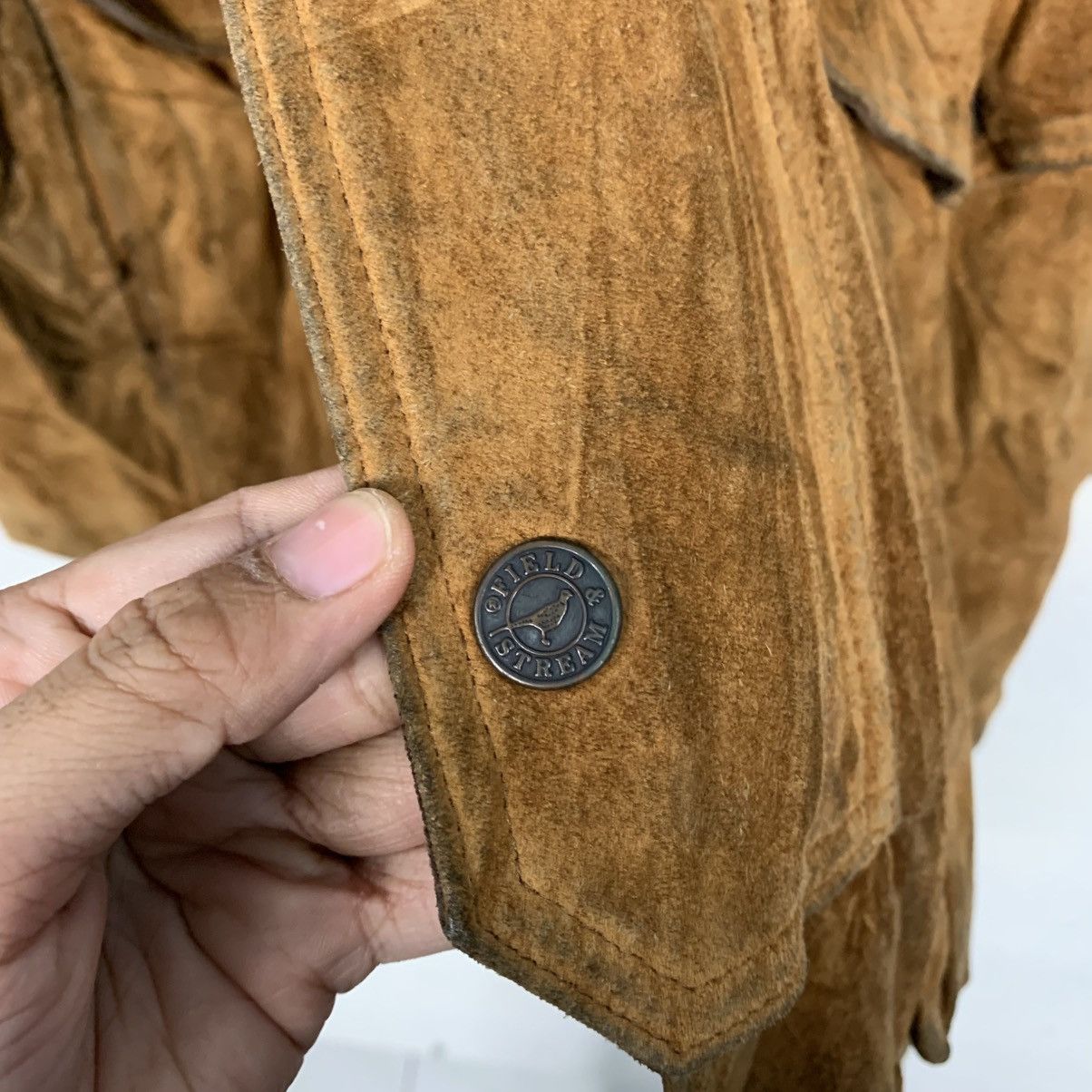 Japanese Brand Japanese Brand Field Stream Multipocket Leather Jacket Size US L / EU 52-54 / 3 - 14 Thumbnail