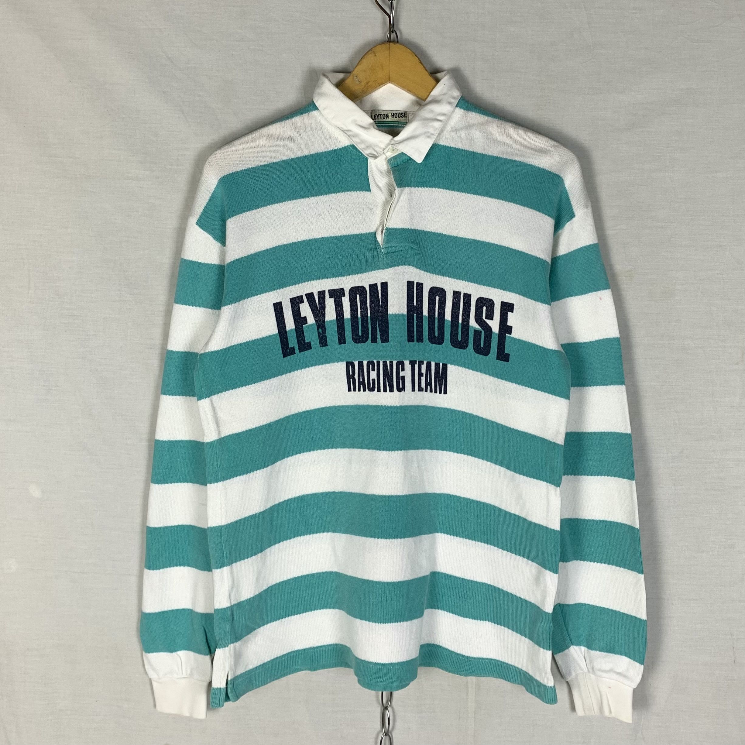 Vintage Vintage Leyton House Racing Team Rugby Shirt Size US S / EU 44-46 / 1 - 1 Thumbnail
