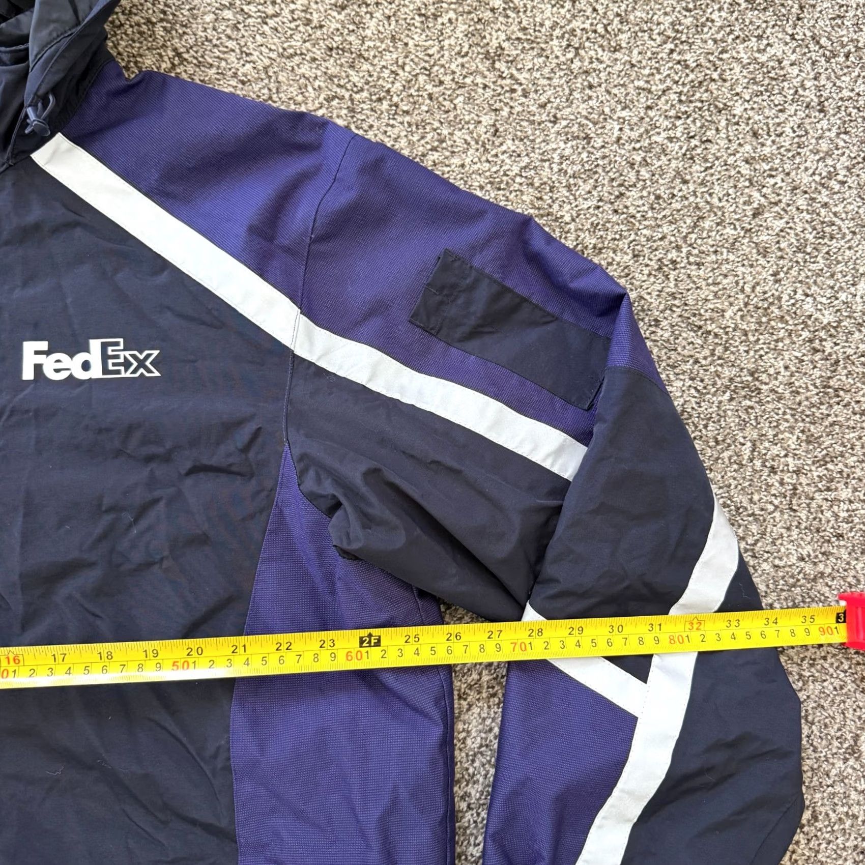 Vintage VF Imagewear Stan Herman Jacket Men's XL Purple Hooded Reflective Rain FD3346 Size US XL / EU 56 / 4 - 3 Thumbnail