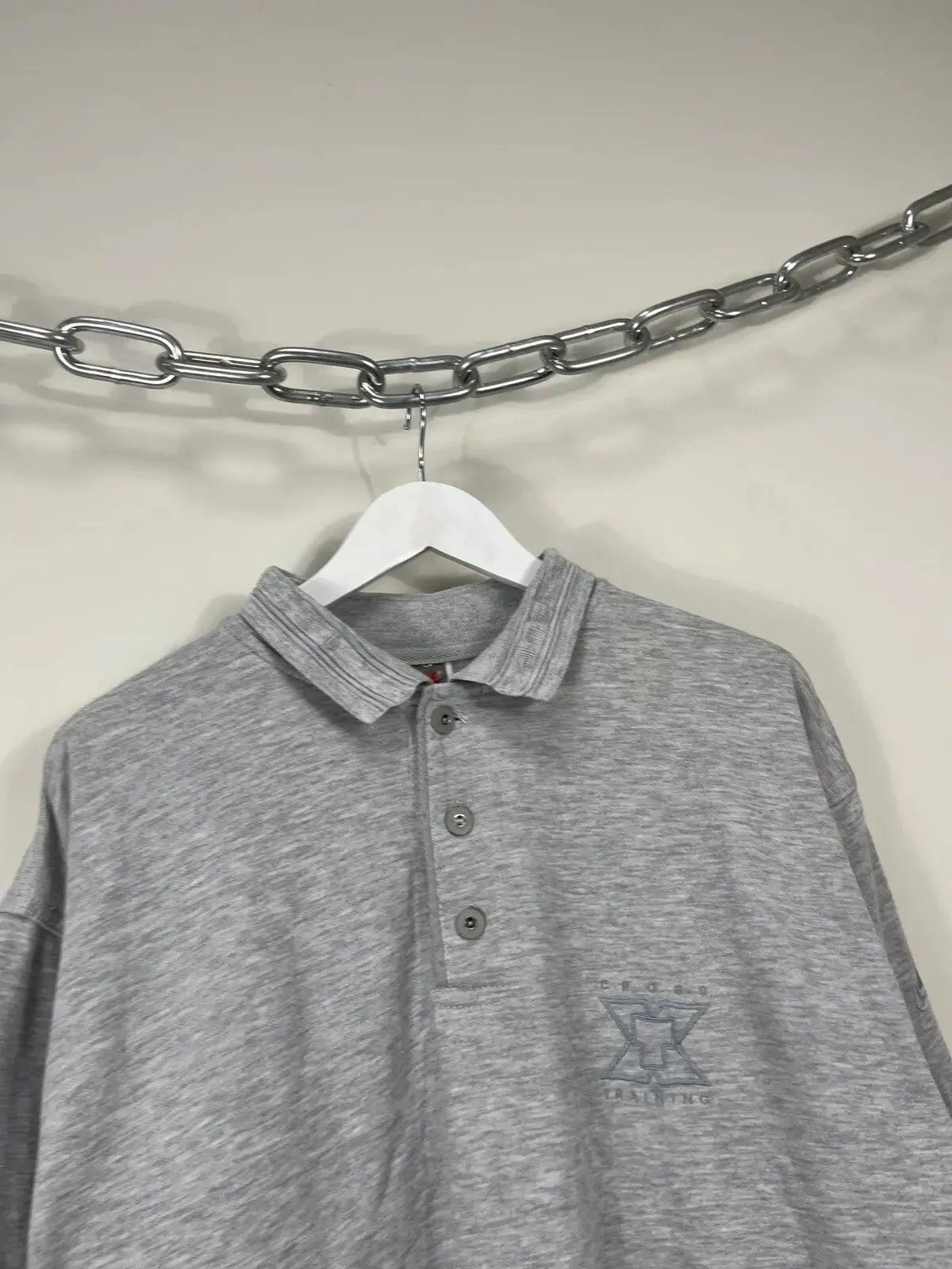 Nike Vintage 90s Nike Y2K Cross Training Rugby Sweatshirt Size US L / EU 52-54 / 3 - 2 Thumbnail