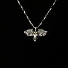 Other Wings Punk Necklace Grunge Chain Size ONE SIZE - 5 Thumbnail