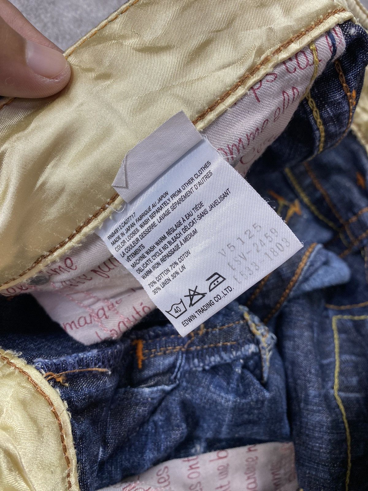 Beauty Beast × Hysteric Glamour × Japanese Brand 2000s Something Super Flared Washed Jean Size US 29 - 6 Thumbnail