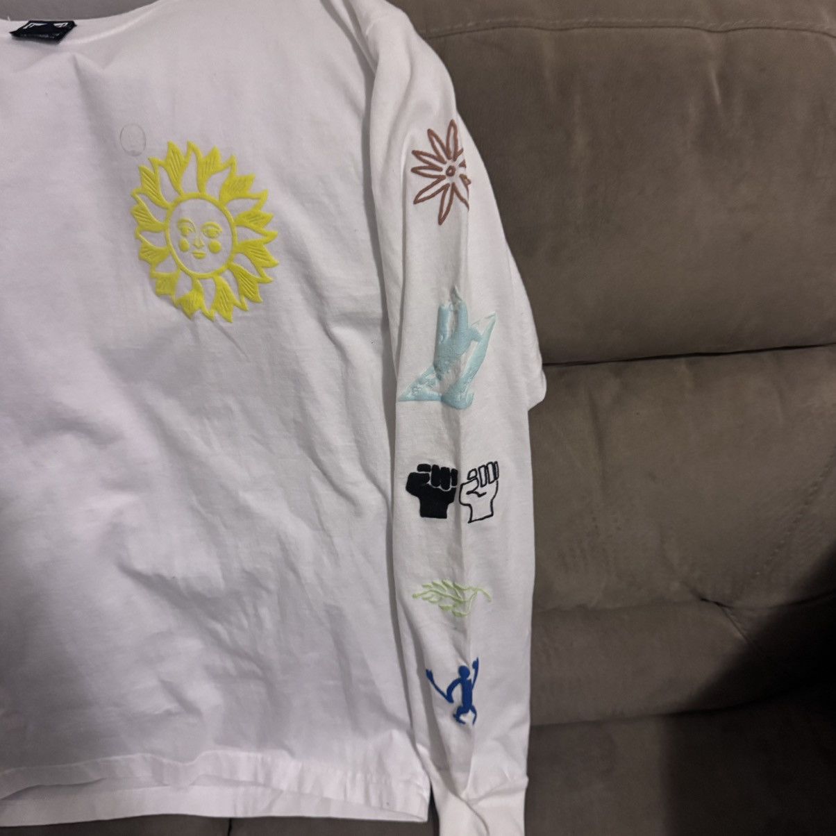 Obey Obey Peace Justice Equality Long Sleeve Tee Size Large Size US L / EU 52-54 / 3 - 3 Thumbnail