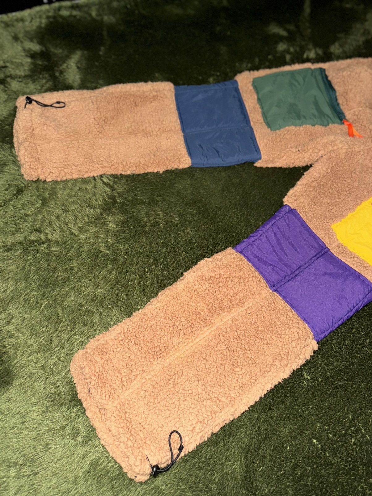 Brain Dead [M] Brain Dead Multi-Pocket Detail Fleece Runner Pants Brown Size US 33 - 6 Thumbnail