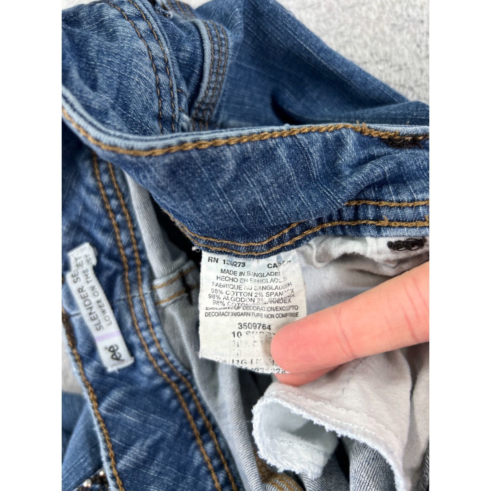 Lee Lee Jeans Women Boots Cut 26 Blue Denim Mid Rise 26x28 Regular Read Size 26" / US 2 / IT 38 - 7 Thumbnail