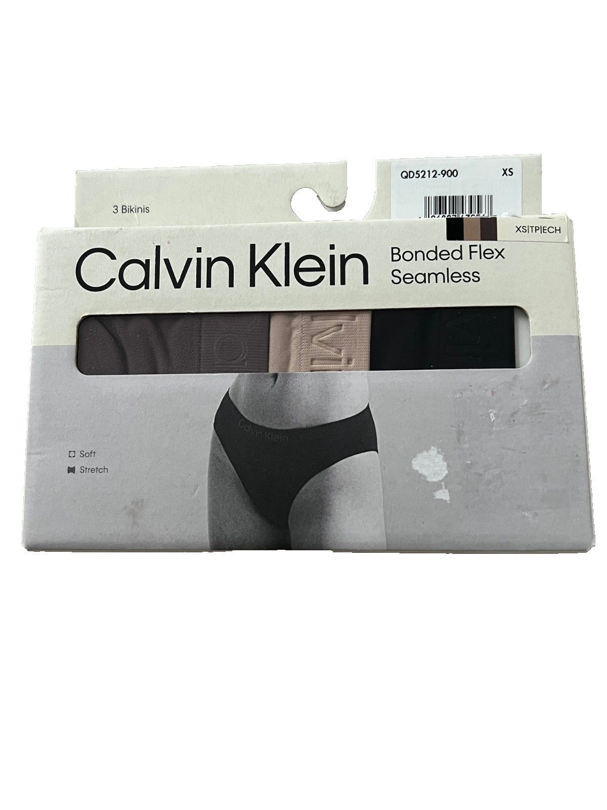 Calvin Klein Calvin Klein Bonded Flex Seamless 3-Pack Mid Rise Bikini Size 26" / US 2 / IT 38 - 1 Thumbnail