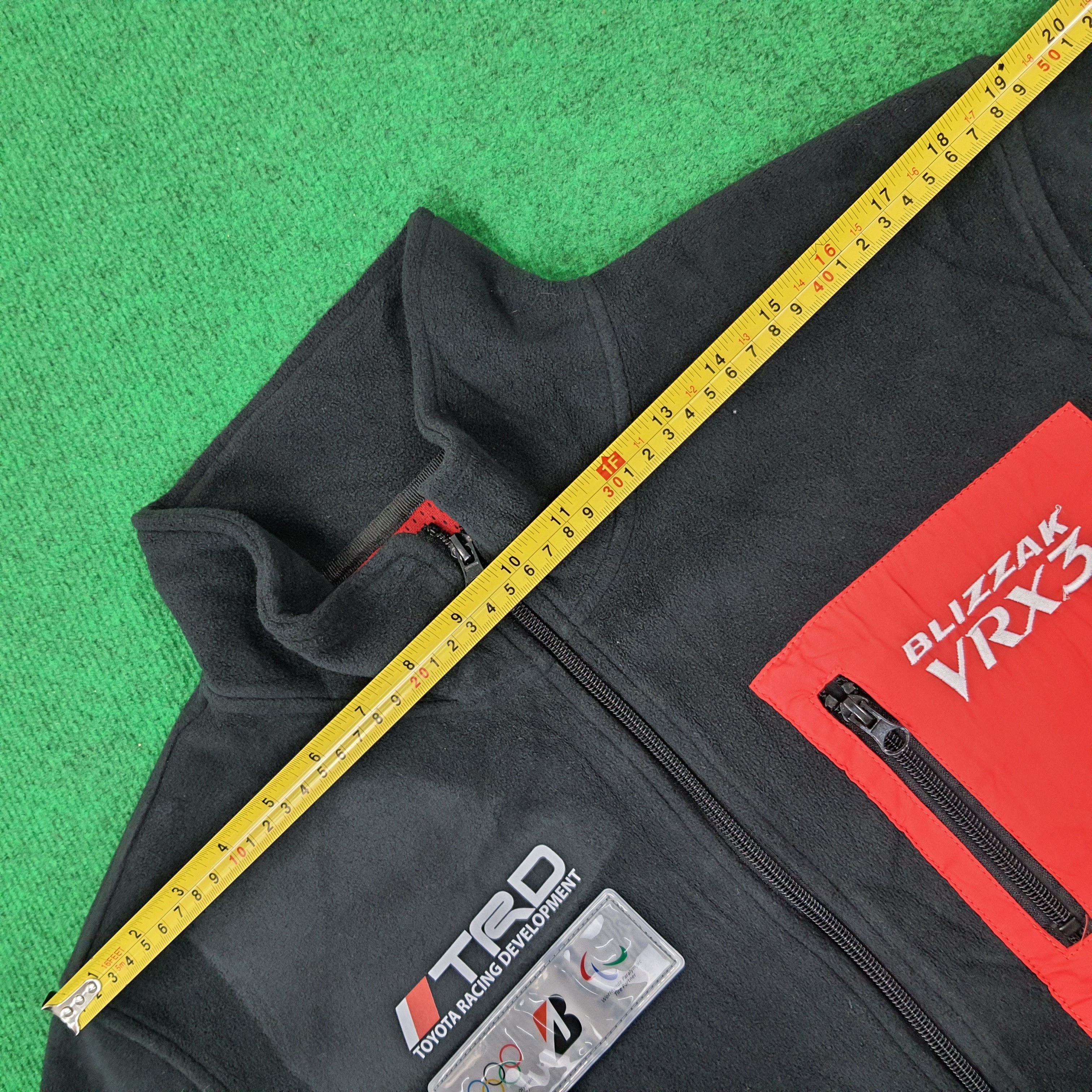 Japanese Brand × Vintage Vintage TRD Toyota Motorsports Zipper Sweatshirt C231N2 Size US M / EU 48-50 / 2 - 9 Thumbnail