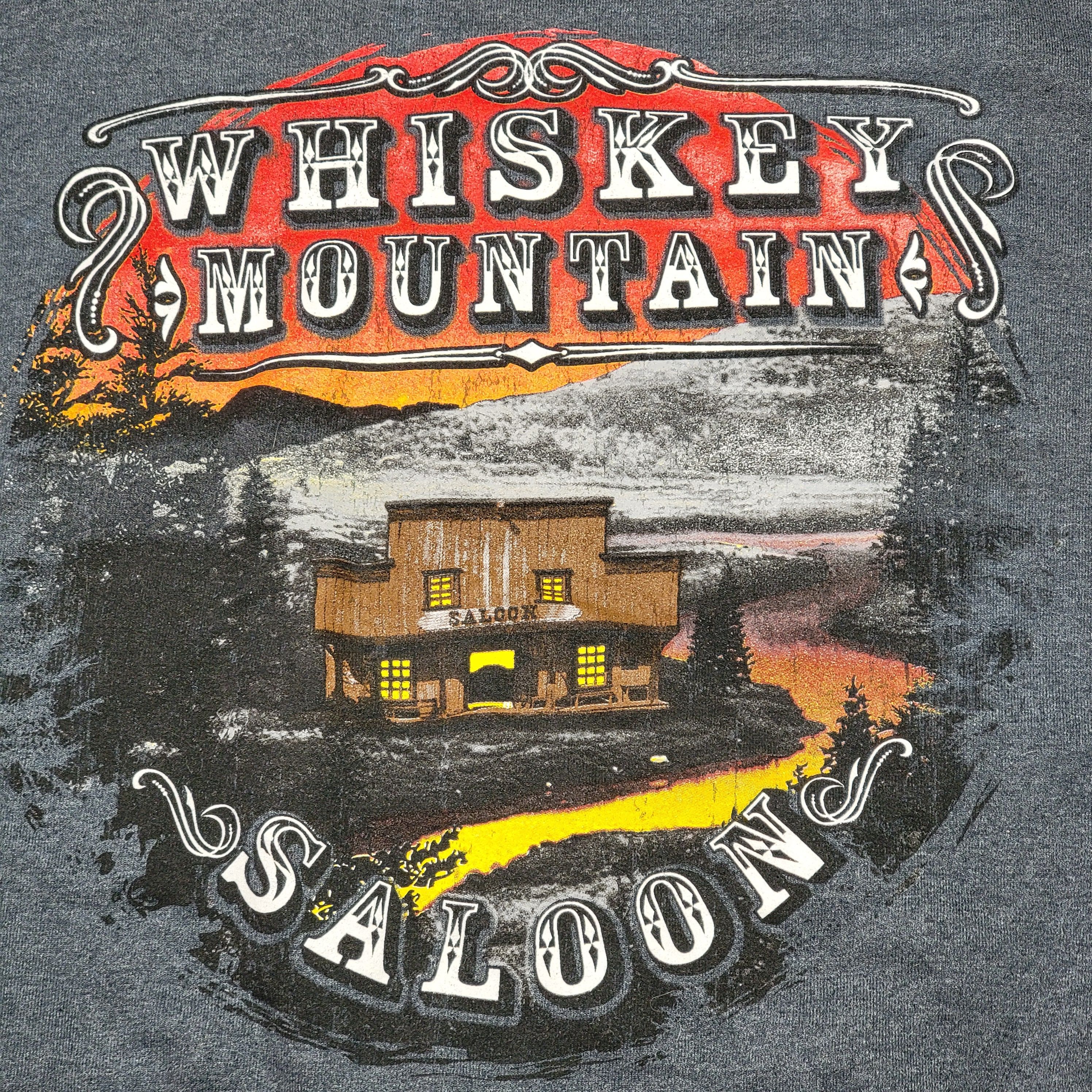 George George LS Sweatshirt "Whiskey Mountain Saloon" - S (34-36) Size L / US 10 / IT 46 - 2 Thumbnail