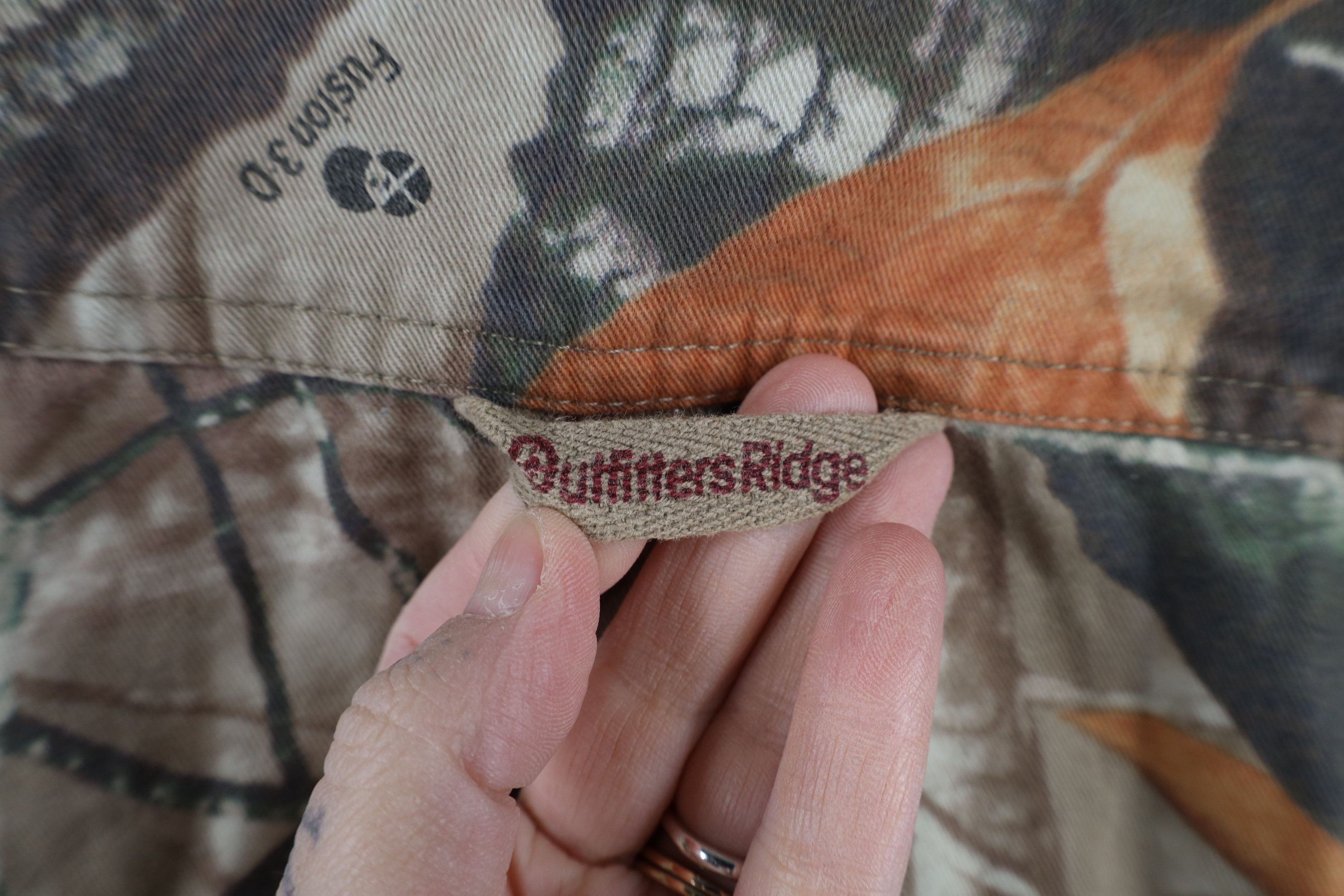 Vintage Vintage 90s Streetwear Camouflage Collared Button Down Shirt Size US L / EU 52-54 / 3 - 9 Thumbnail