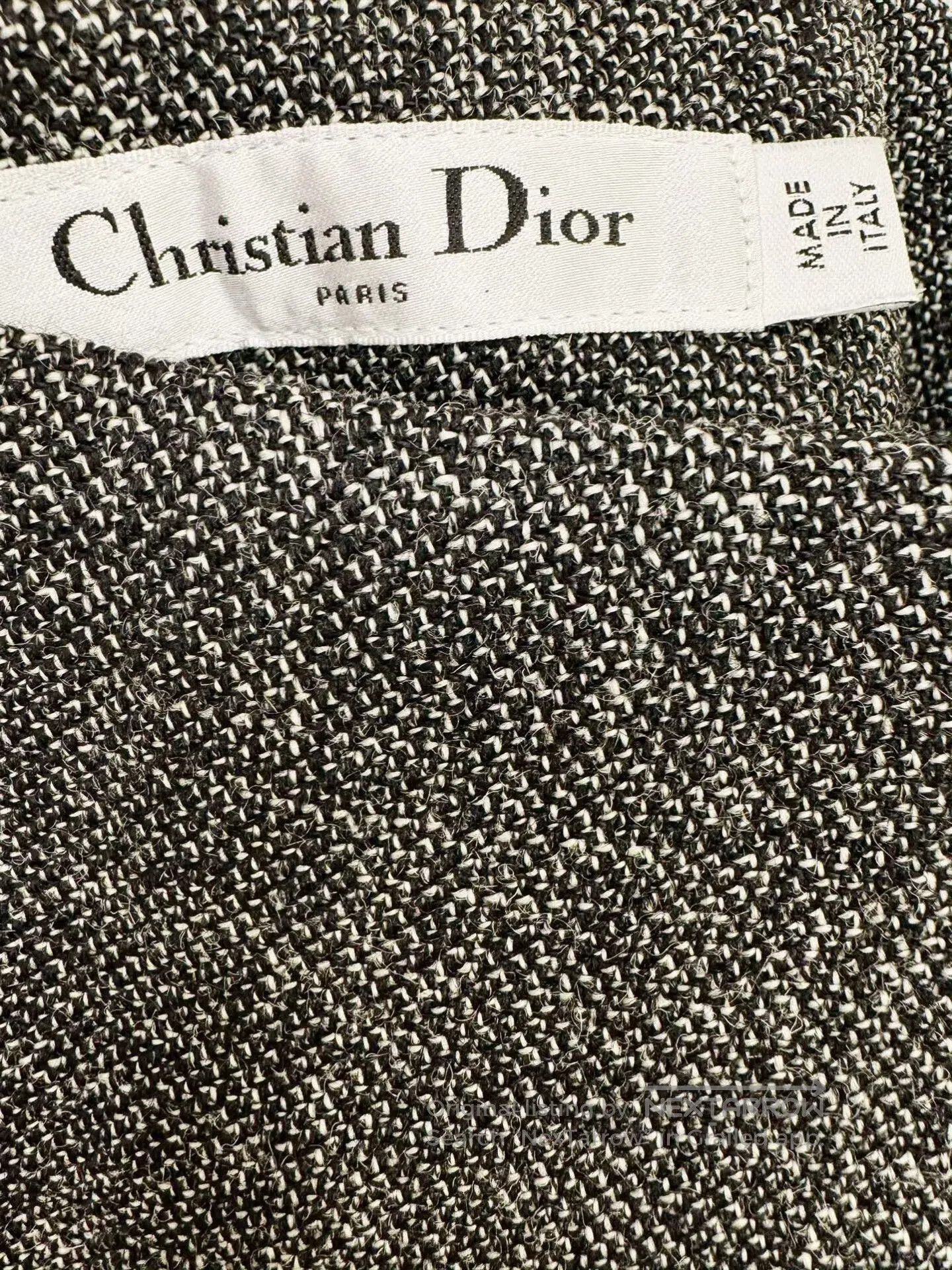 Dior high-waisted wool silk pants by dior. Size US 34 / EU 50 - 4 Thumbnail