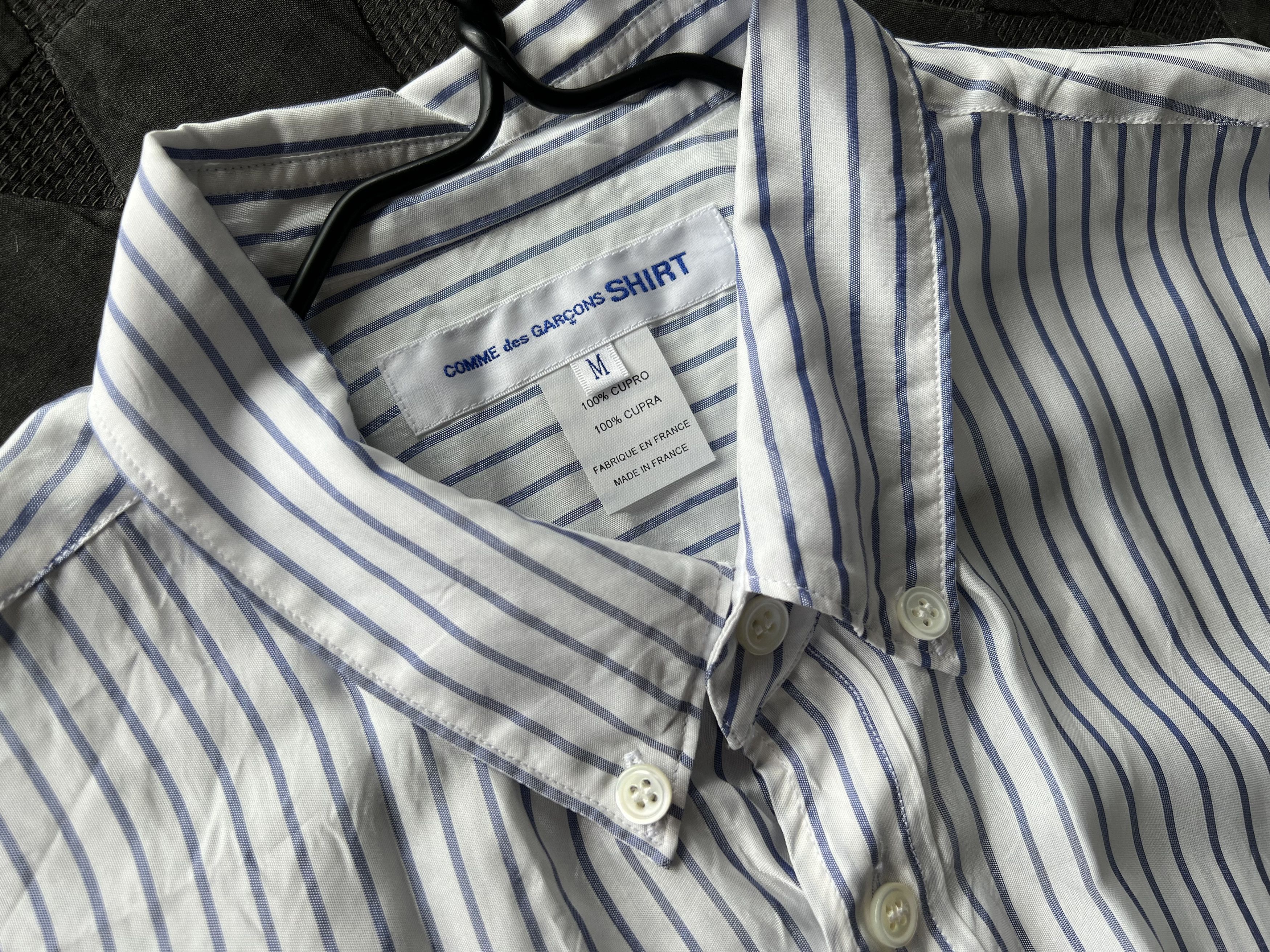 Comme des Garcons SHIRT Comme des Garçons Shirt Short Sleeve Striped Shirt Size US M / EU 48-50 / 2 - 4 Thumbnail