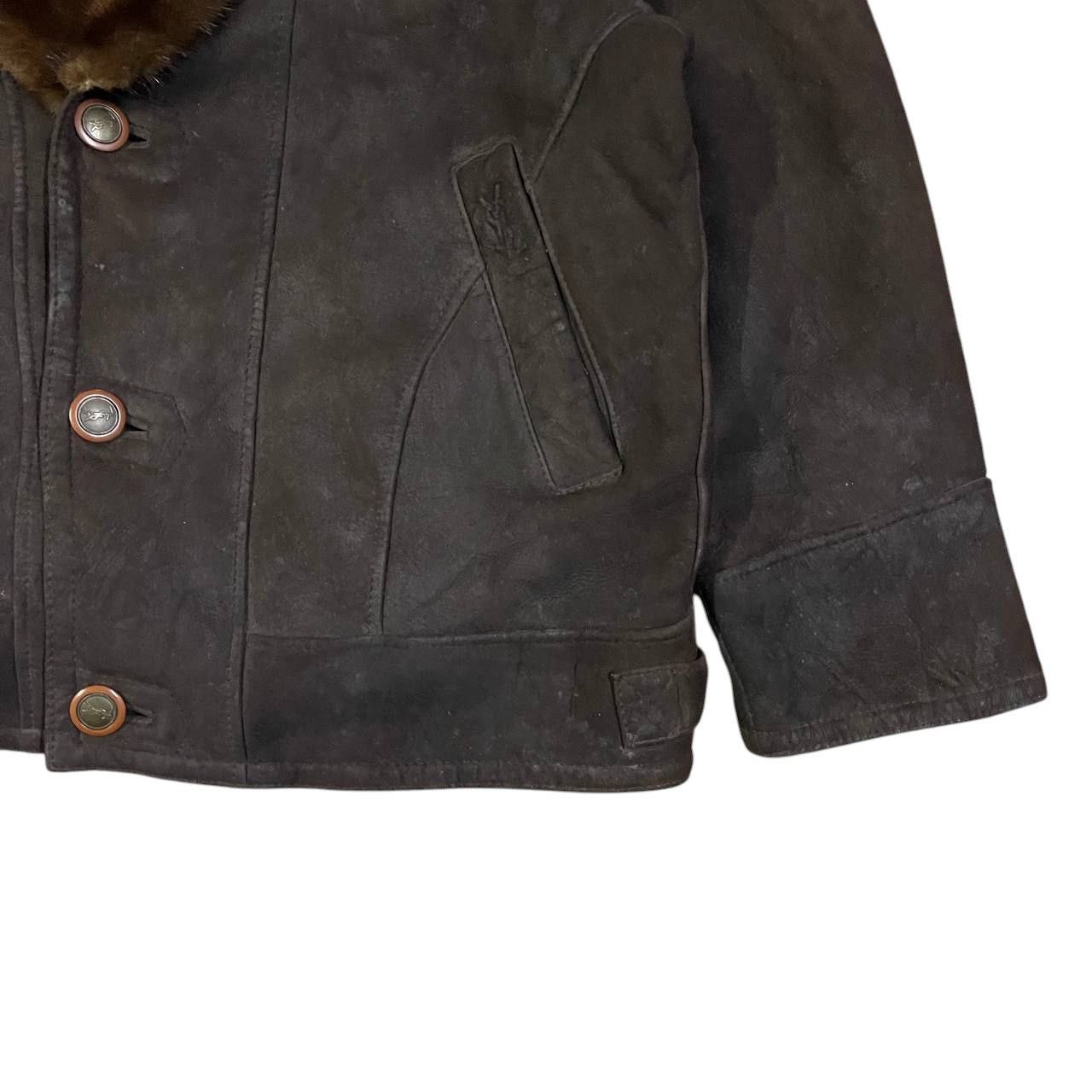 Yves Saint Laurent Vintage YSL Yves Saint Laurent Shearling Leather Jacket Size US M / EU 48-50 / 2 - 4 Thumbnail