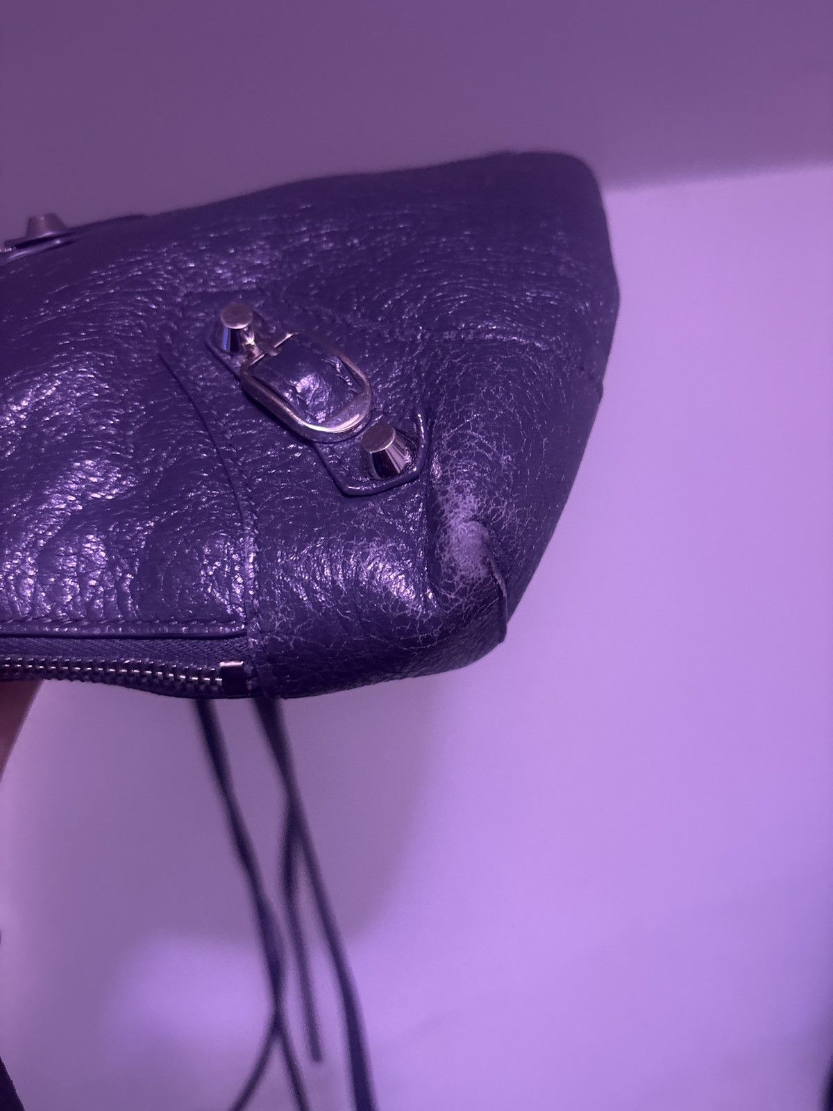 Balenciaga Balenciaga Leather Messenger Bag Size ONE SIZE - 12 Thumbnail
