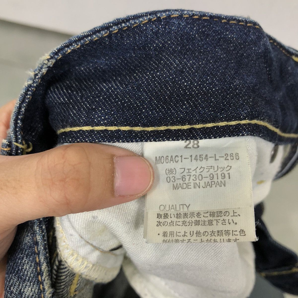 Japanese Brand 🔥90’s VINTAGE BOW CUT DISTRESSED DENIM JEANS MOUSSY JAPAN Size US 30 / EU 46 - 17 Thumbnail