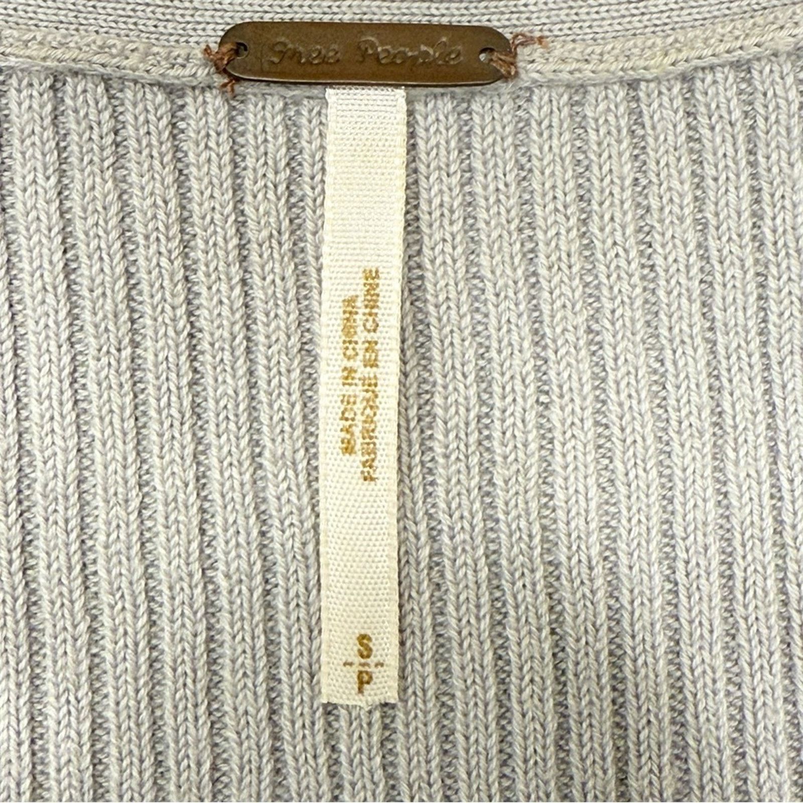 Free People Free People Zig Zag Knit Top. Size S / US 4 / IT 40 - 9 Thumbnail