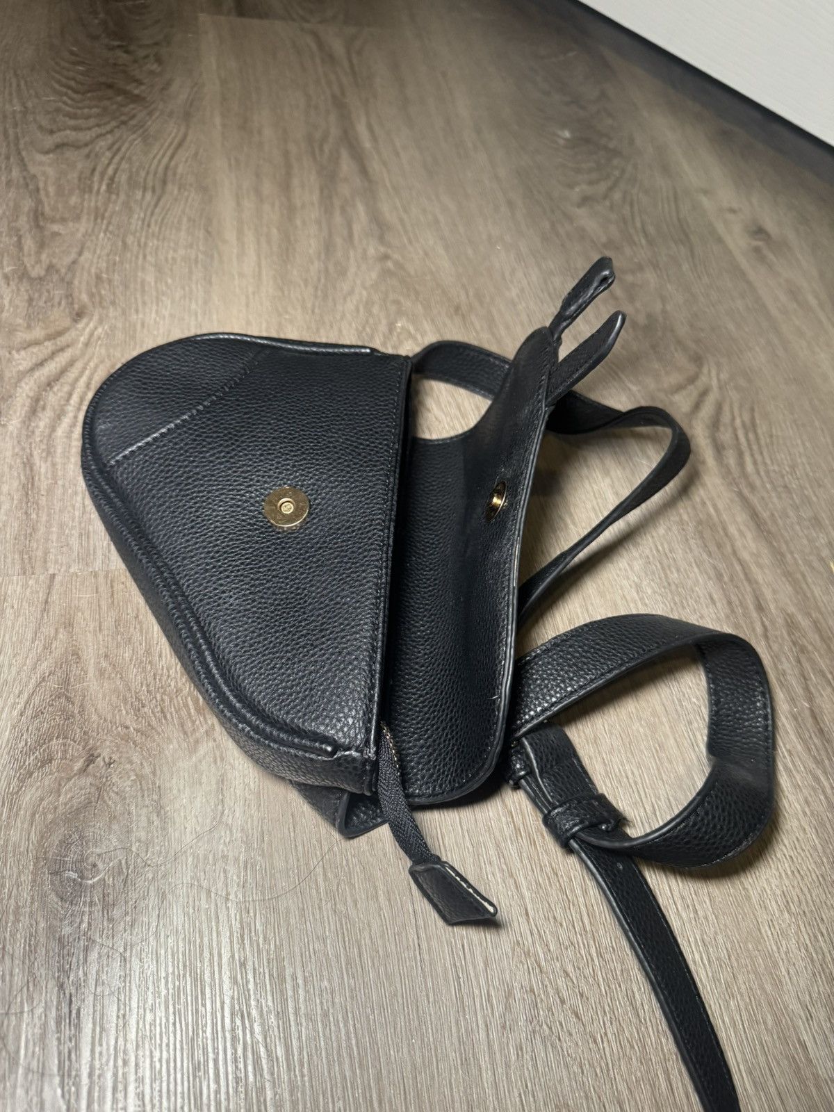 Other Black leather fanny pack Size ONE SIZE - 6 Thumbnail