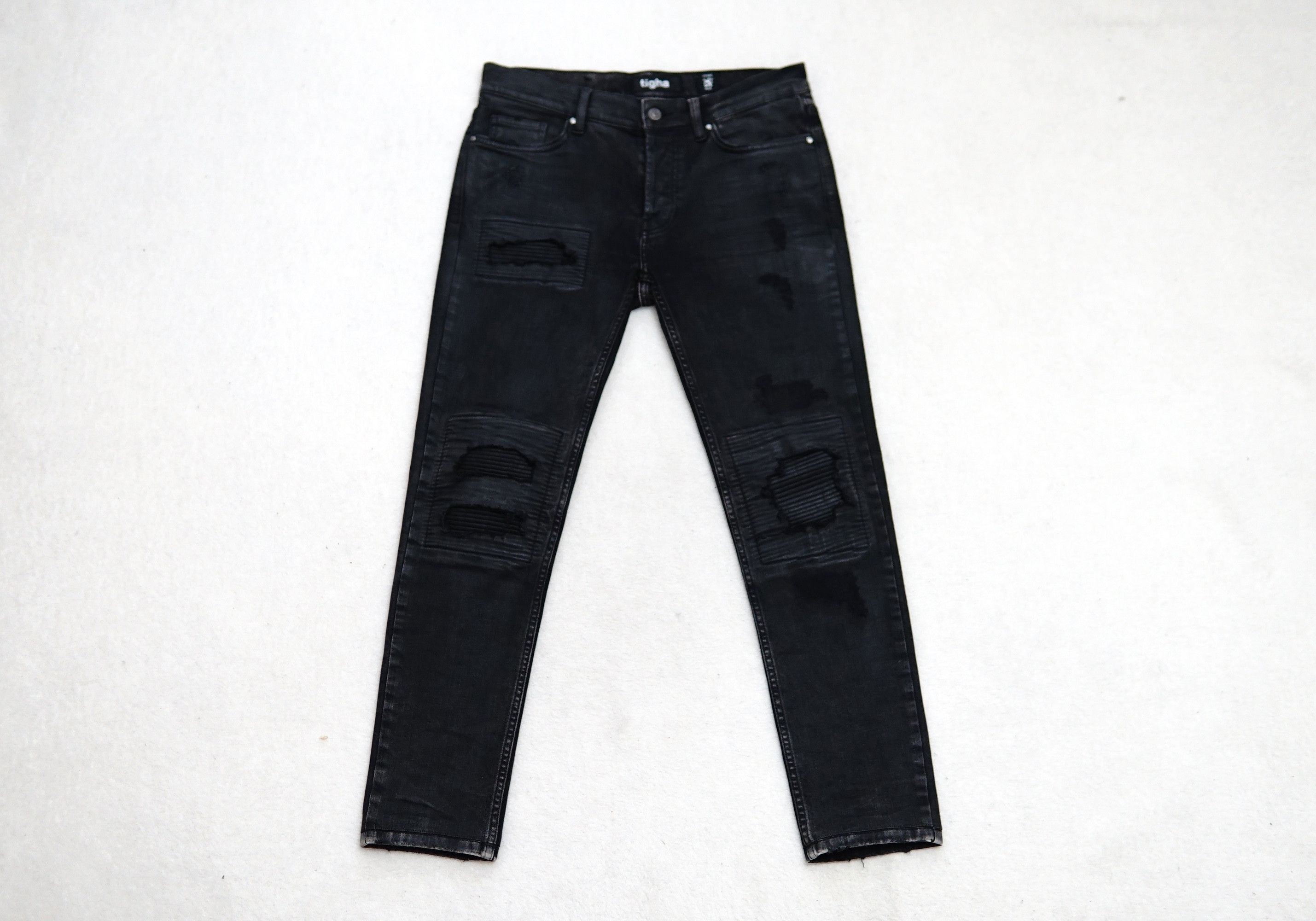 Image of Tigha Rock Jeans in Black, Men's (Size 31)