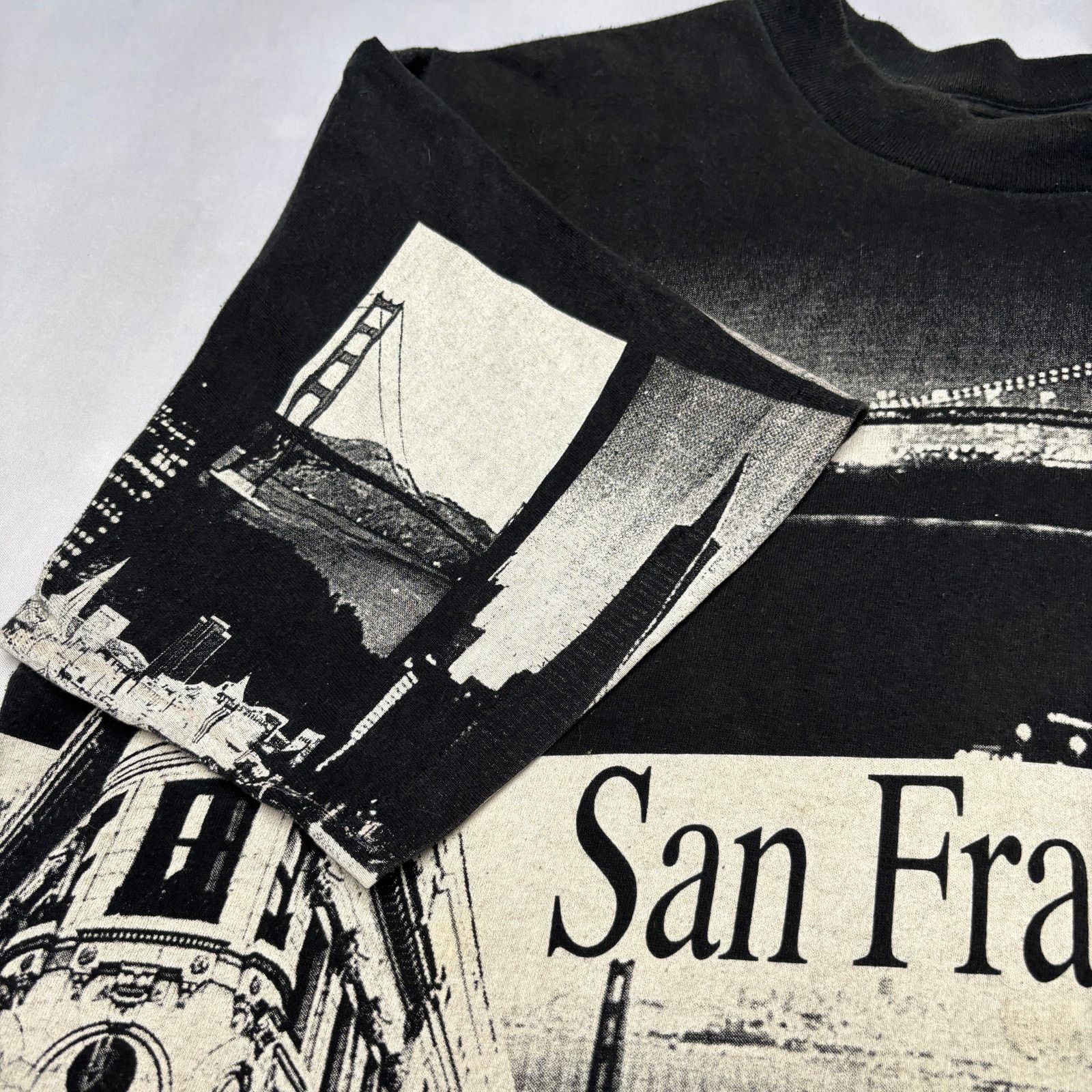 All Sport × Vintage Vintage 90s San Francisco AOP Shirt Men's XL Haight Ashbury Size US XL / EU 56 / 4 - 3 Thumbnail