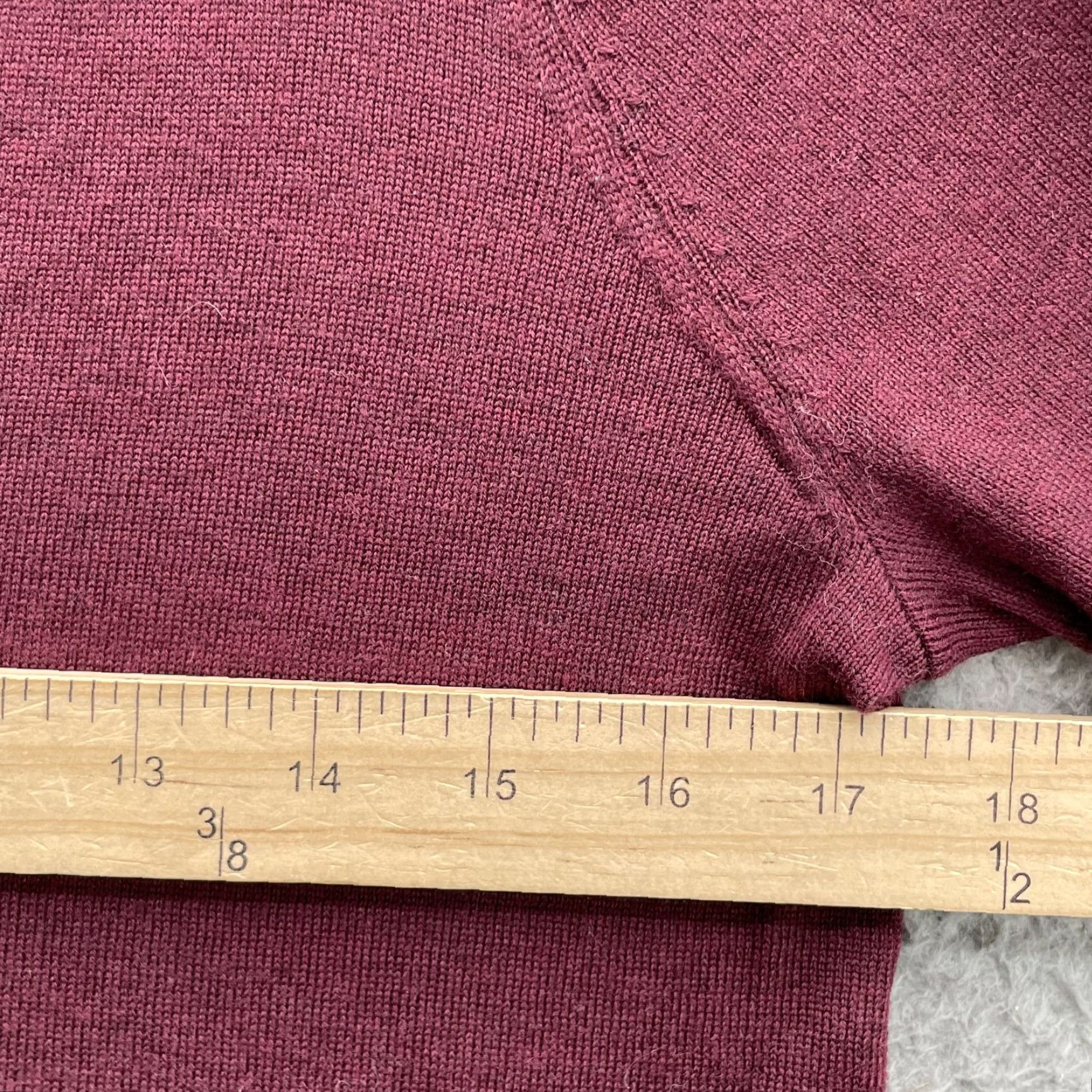 Pendleton Pendleton 100% Merino Wool Sweater Women Small Red Minimalist 90's Chic Corpcore Size S / US 4 / IT 40 - 4 Thumbnail