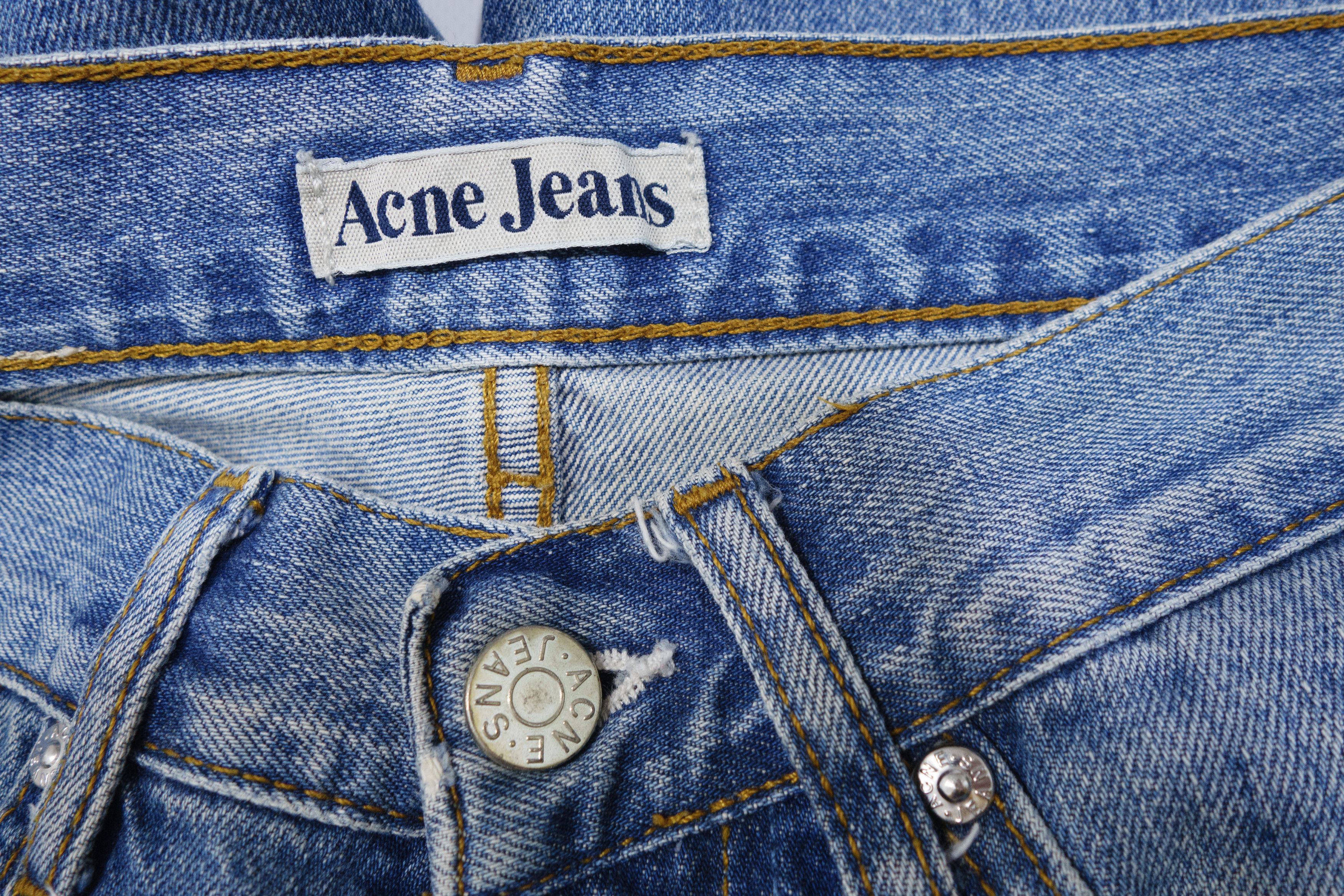 Acne Studios Jeans Mic 411 Vintage Light Blue Washed Jeans Size US 28 / EU 44 - 8 Thumbnail