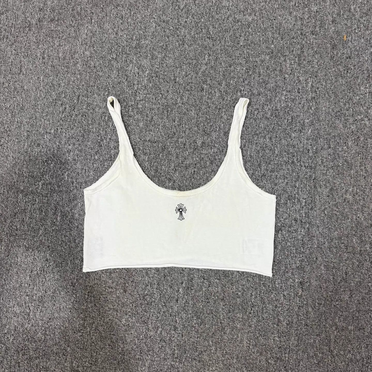 Chrome Hearts Chrome Hearts White Embroidered Cami M 95 New Size M / US 6-8 / IT 42-44 - 2 Thumbnail