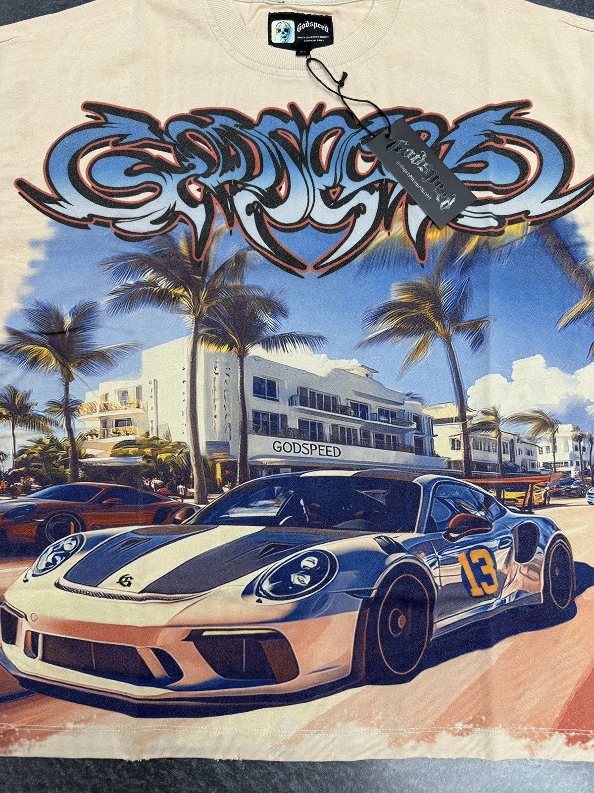 Godspeed Godspeed Miami Car Meet T-Shirt Size US M / EU 48-50 / 2 - 2 Thumbnail