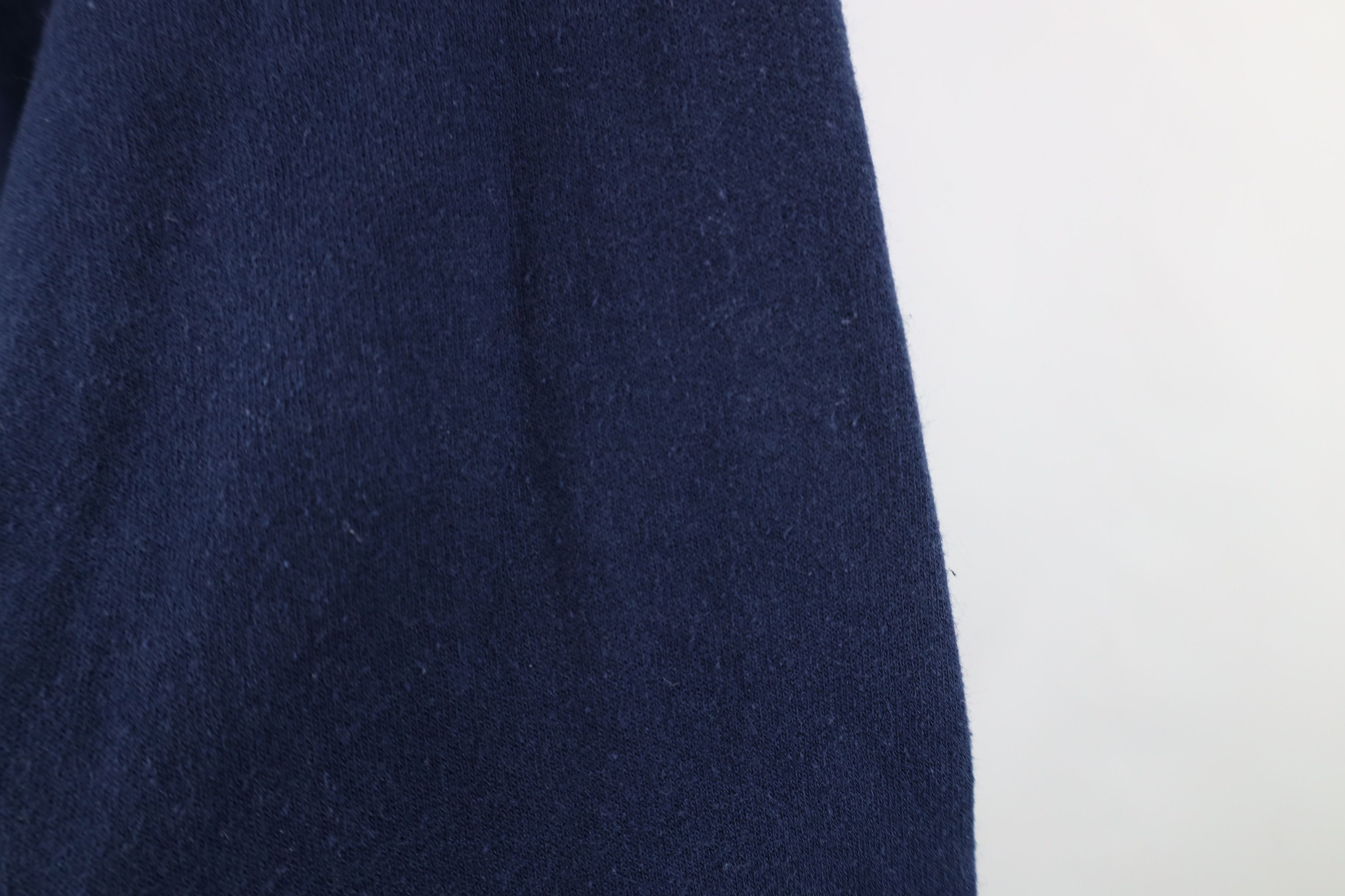 Vintage Vintage 90s Streetwear Heavy Crewneck Sweatshirt Navy Blue Size US XXL / EU 58 / 5 - 6 Thumbnail