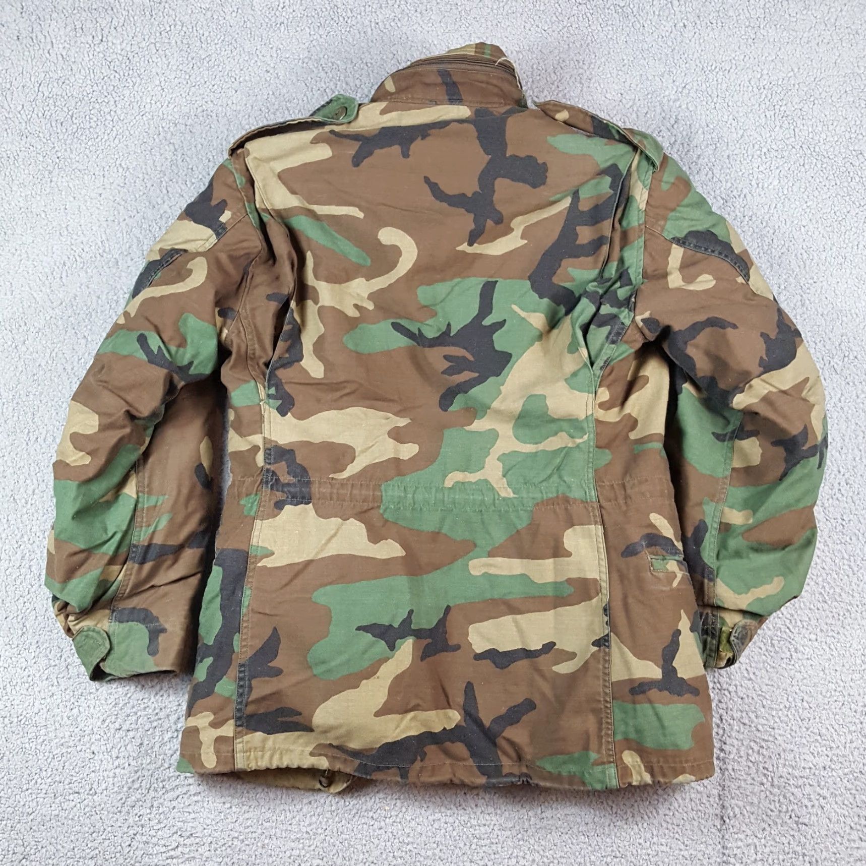 Vintage Vintage Military Coat M65 Field Jacket Men’s Size S Camouflage Cotton Lined All Seasons Retro 90s Y2K Army Camo Size US S / EU 44-46 / 1 - 7 Thumbnail
