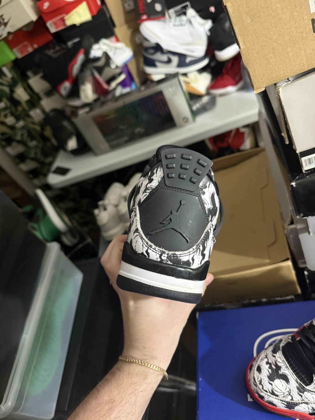 Jordan Brand Jordan retro 4 tattoo sz 9.5 Size US 9.5 / EU 42-43 - 4 Thumbnail