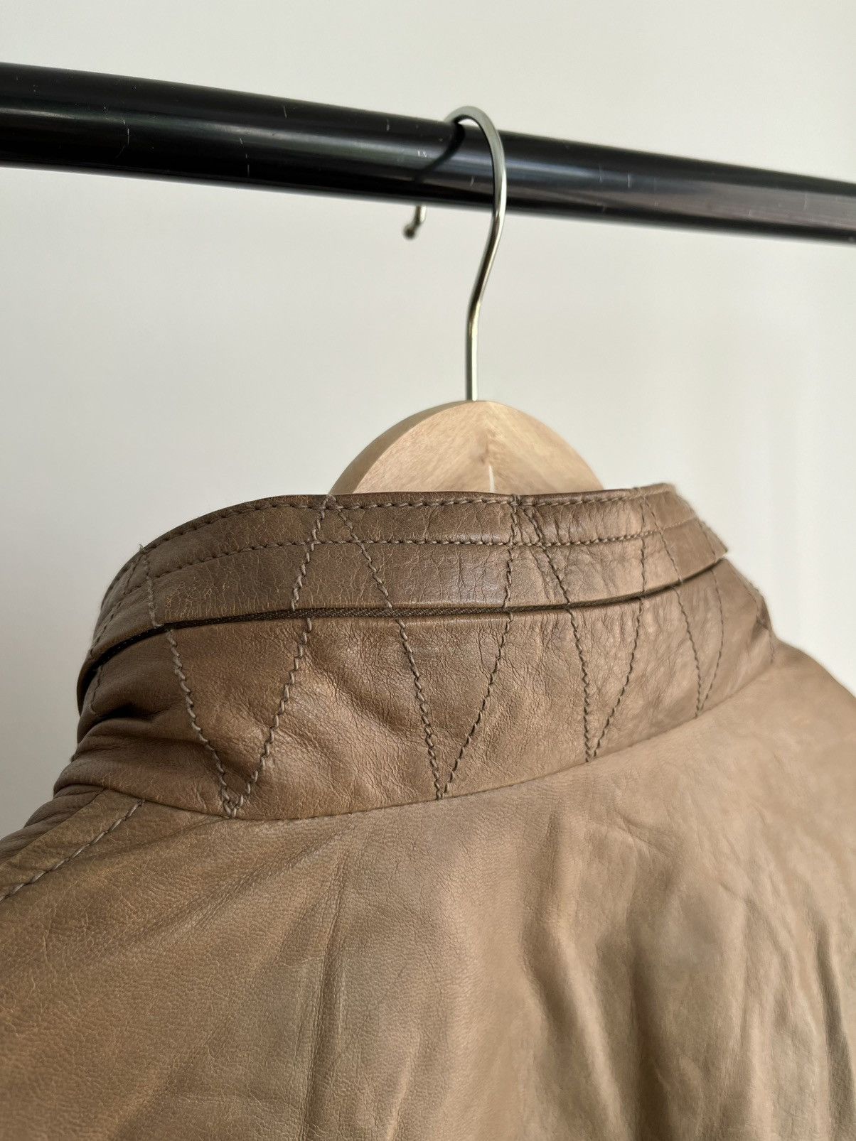 Valentino Rare Valentino Garavani SS12 hidden hood lamb leather jacket Size US M / EU 48-50 / 2 - 4 Thumbnail