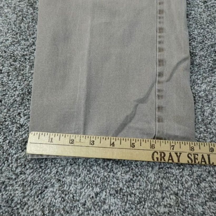Peter Millar Peter Millar Pants Mens 36X28 Gray Pima Chino Trouser Straight Flat Front Golf Pants Mens Regular Gray Chino Golf Mens Size US 36 / EU 52 - 2 Thumbnail