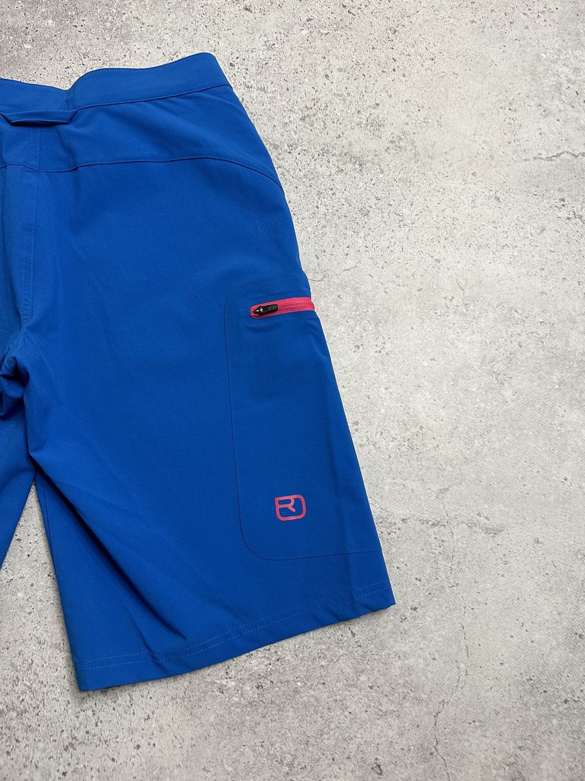 ORTOVOX Ortovox Outdoor Merino Inside Hiking Blue With A Belt Shorts Size 22" - 3 Thumbnail