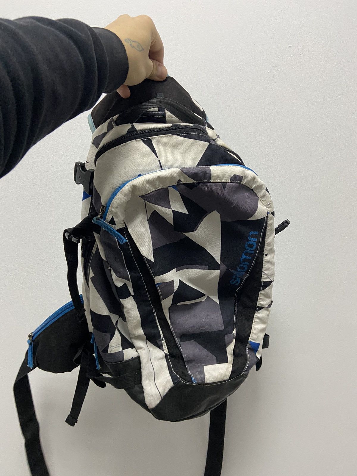 Salomon × Vintage Salomon Backpack Vintage Gorpcore Logo Bag Multi Size ONE SIZE - 10 Thumbnail
