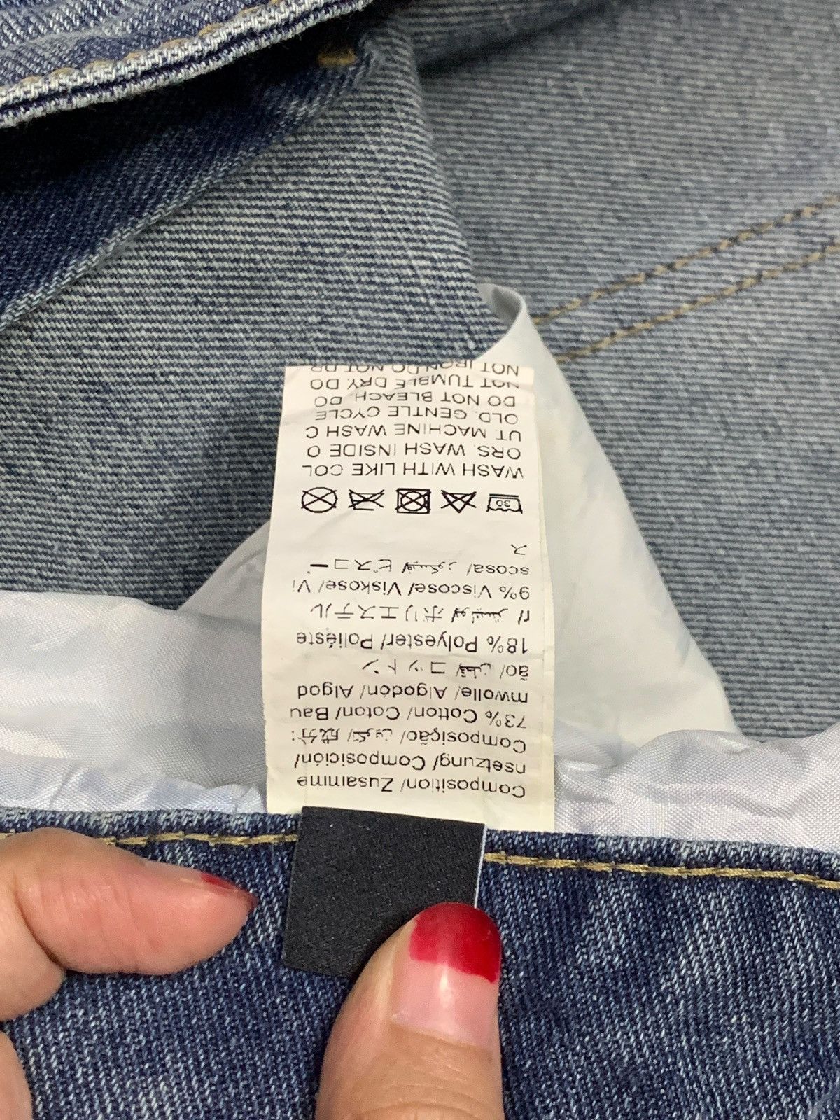 Japanese Brand SALES🔥Vintage Japanese Brand Blue Wash Ripped Baggy Jeans Size US 36 / EU 52 - 12 Thumbnail