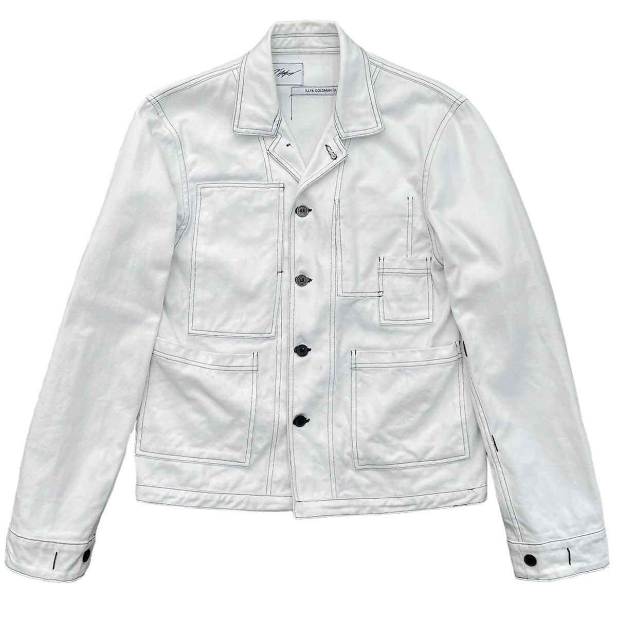 Jakob Hetzer JHIGG SCULPTOR COAT WHITE Grailed