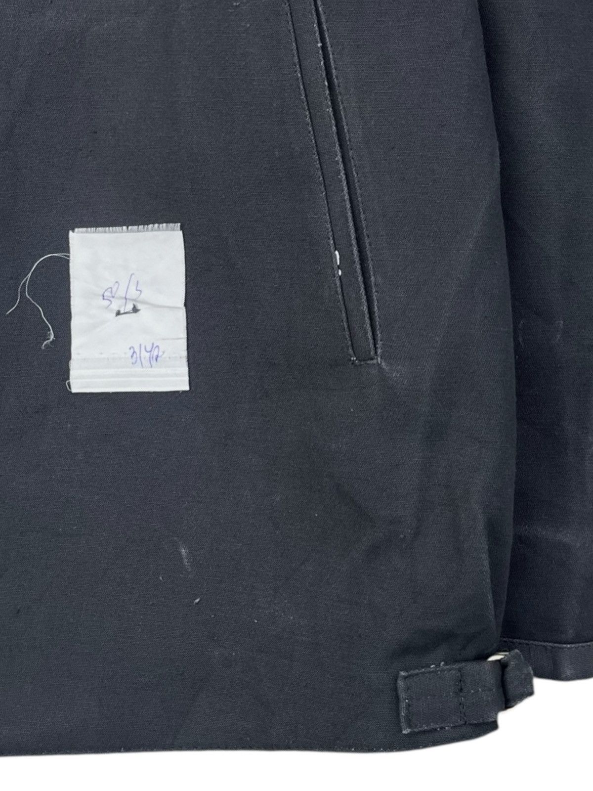Vintage Vintage Russian Army Deck Jacket Solid Black Size US M / EU 48-50 / 2 - 10 Thumbnail