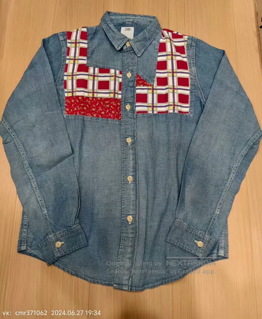 Visvim visvim 16ss Wally Printed Check Shirt. Size US M / EU 48-50 / 2 - 1 Thumbnail