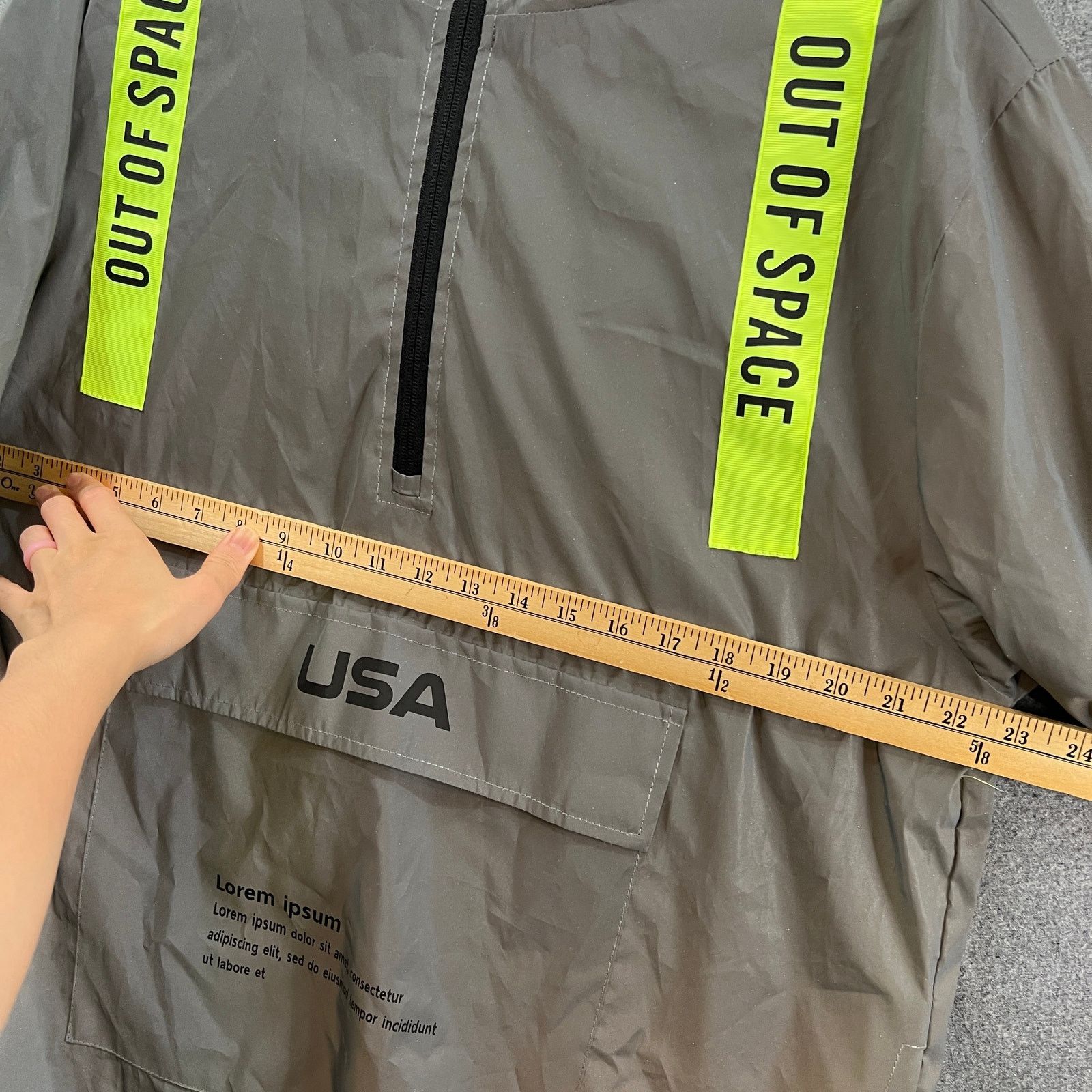 Other Windbreaker Gray Jacket Adult Size Medium Pullover Size US M / EU 48-50 / 2 - 5 Thumbnail