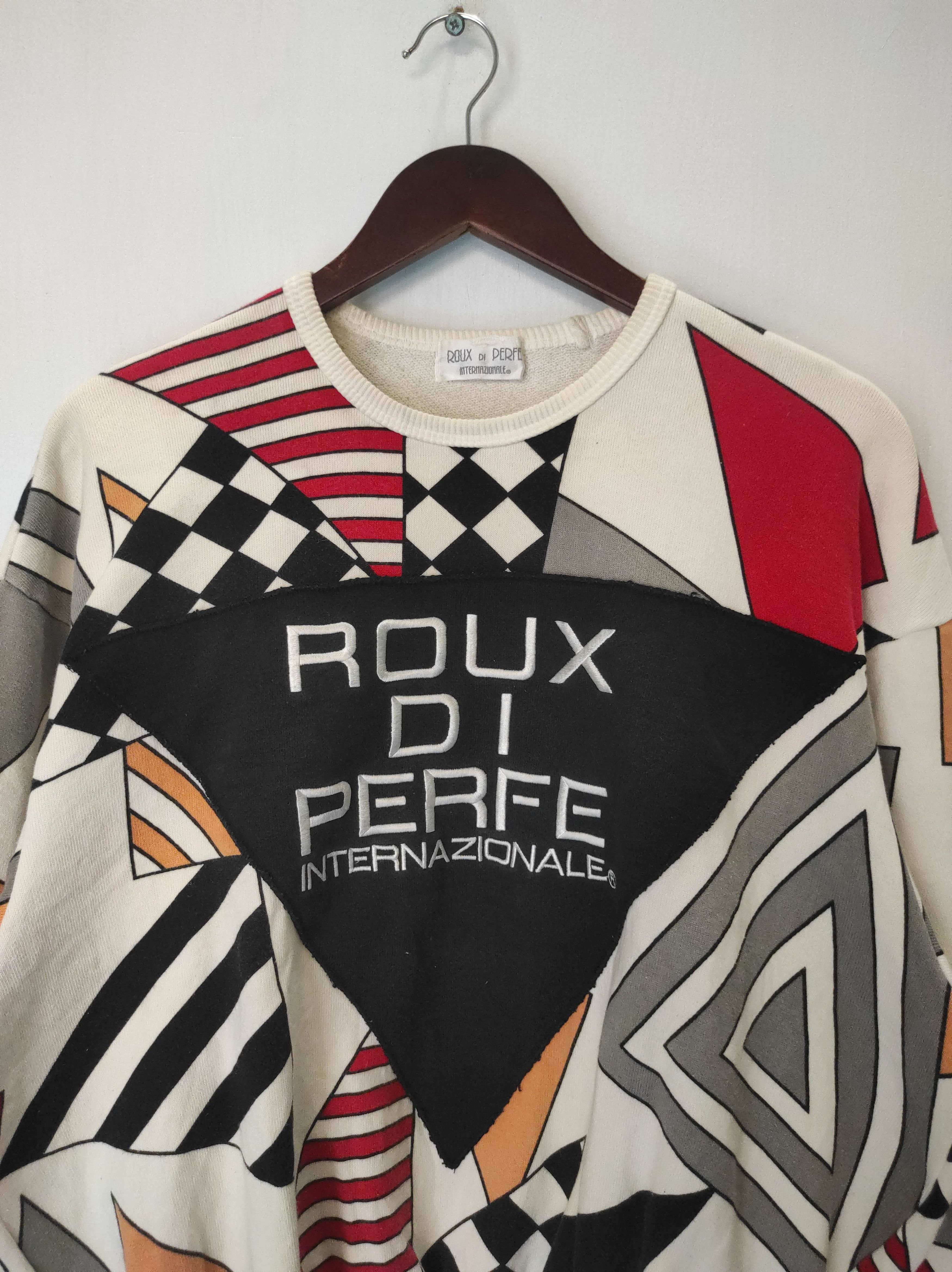 Vintage Roux di Perfe Internazionale Sweatshirt made in Japan Size US M / EU 48-50 / 2 - 3 Thumbnail