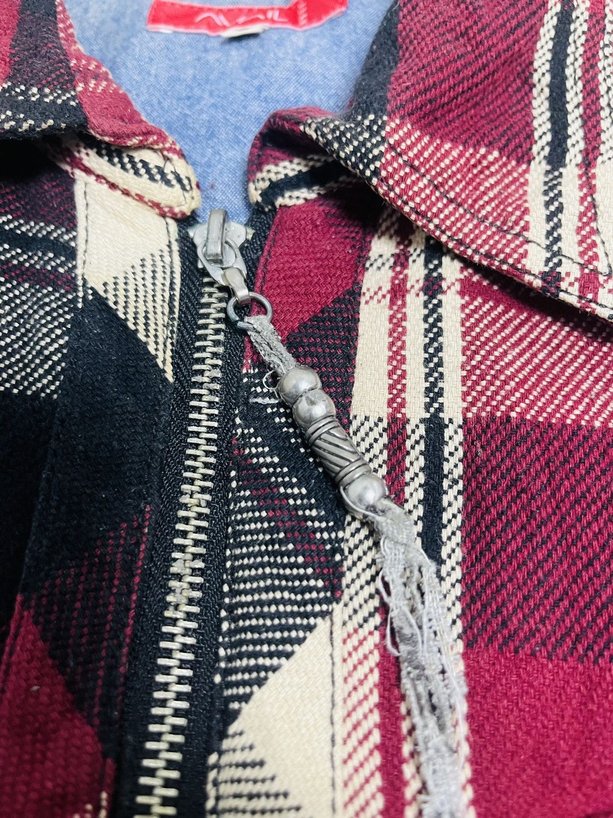Japanese Brand Avail Jean Zipper Jacket (21) Size US L / EU 52-54 / 3 - 6 Thumbnail
