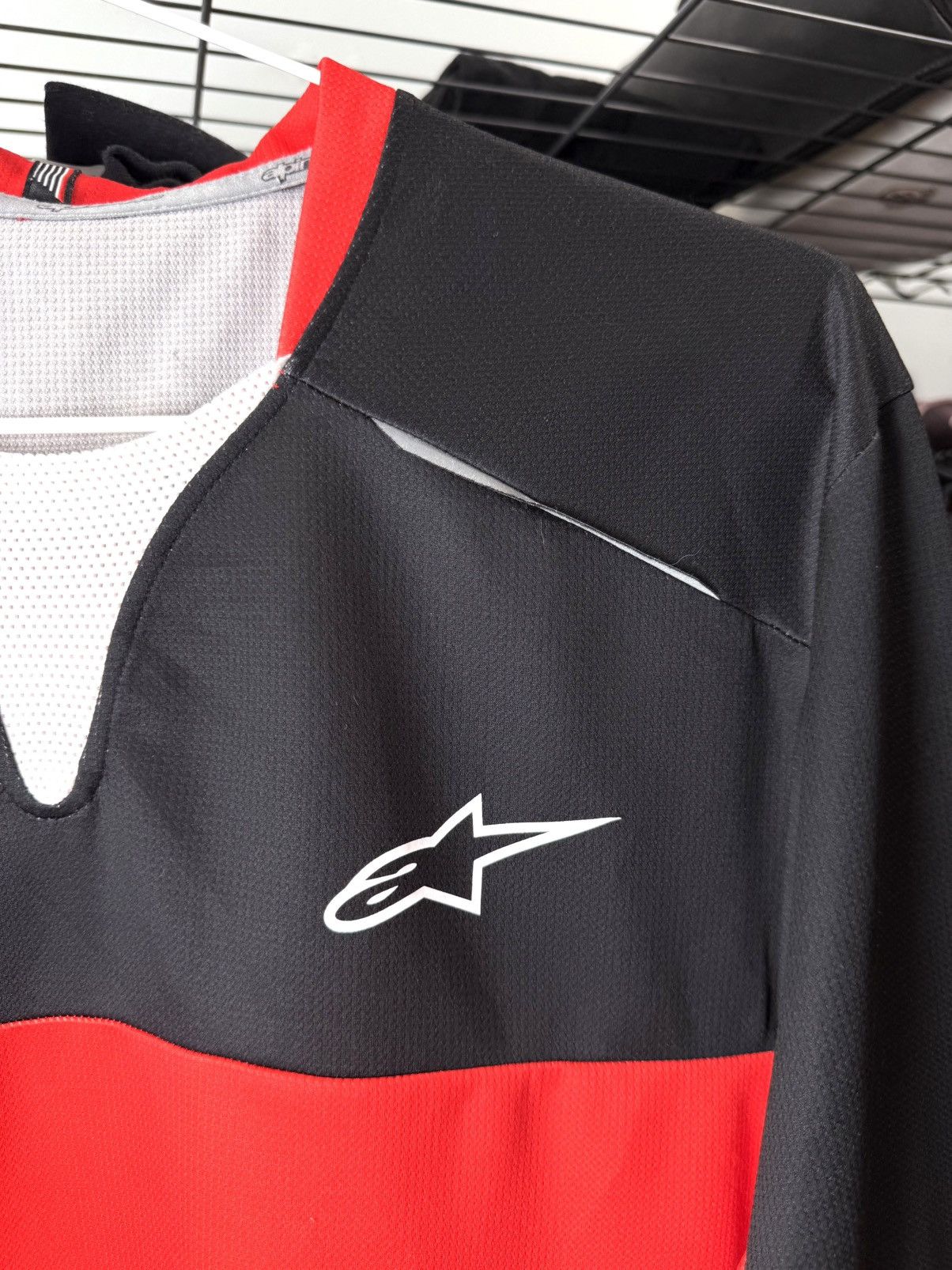 Alpinestars Vintage Alpinestars Motocross Longsleeve Racing Monster Moto Size US L / EU 52-54 / 3 - 6 Thumbnail