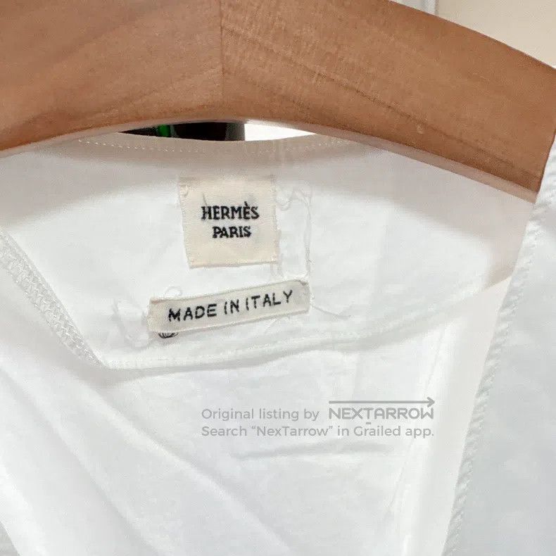Hermes Hermes Shirt Dress Size XXS / US 00 / IT 34 - 2 Thumbnail