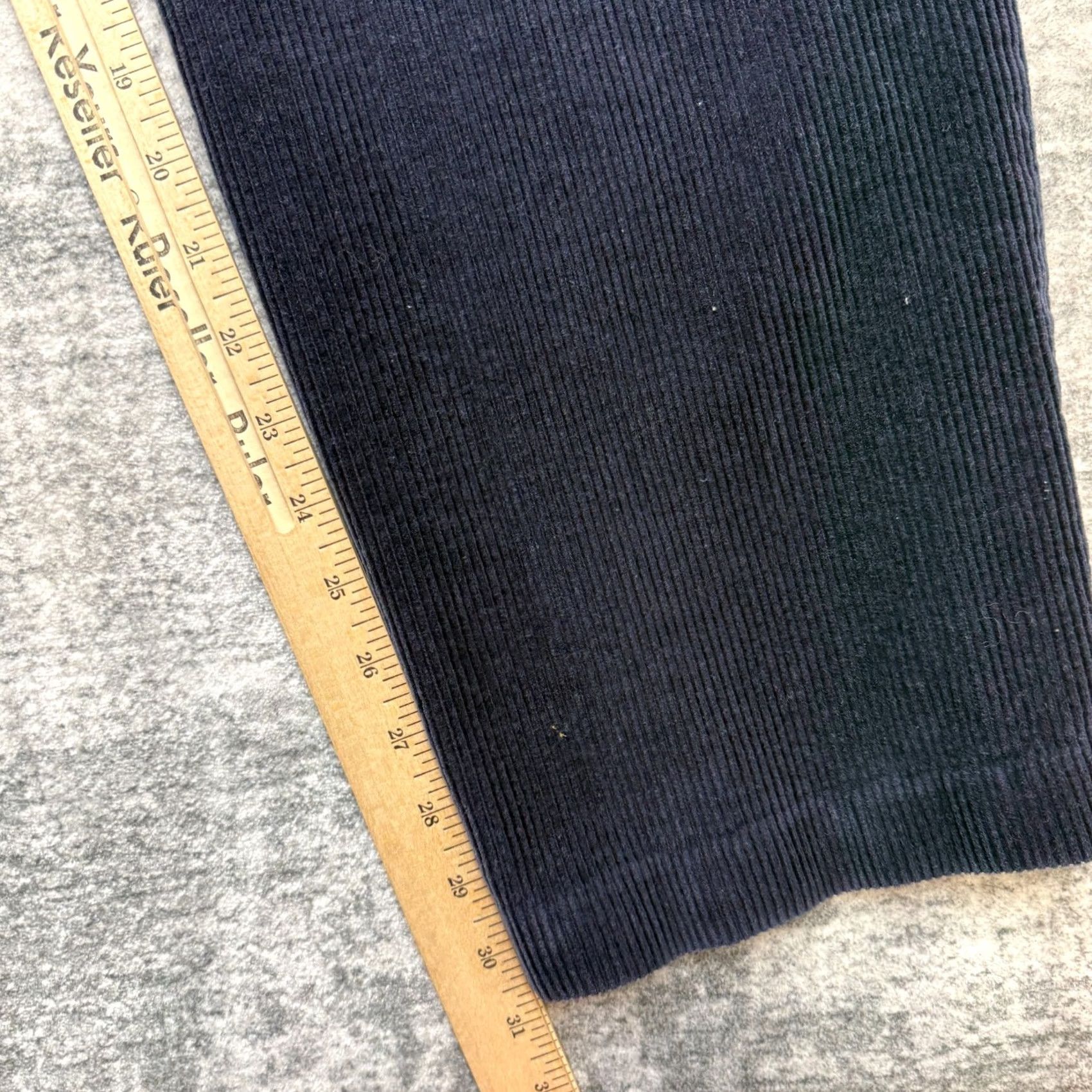 Brooks Brothers Brooks Brothers Corduroy Pants Mens 40x32 Navy Clark Fit Wide Wale Trouser Pants Mens Regular Inseam 30in Cotton Spandex Blue Classic Chino Styling Size US 40 / EU 56 - 6 Thumbnail