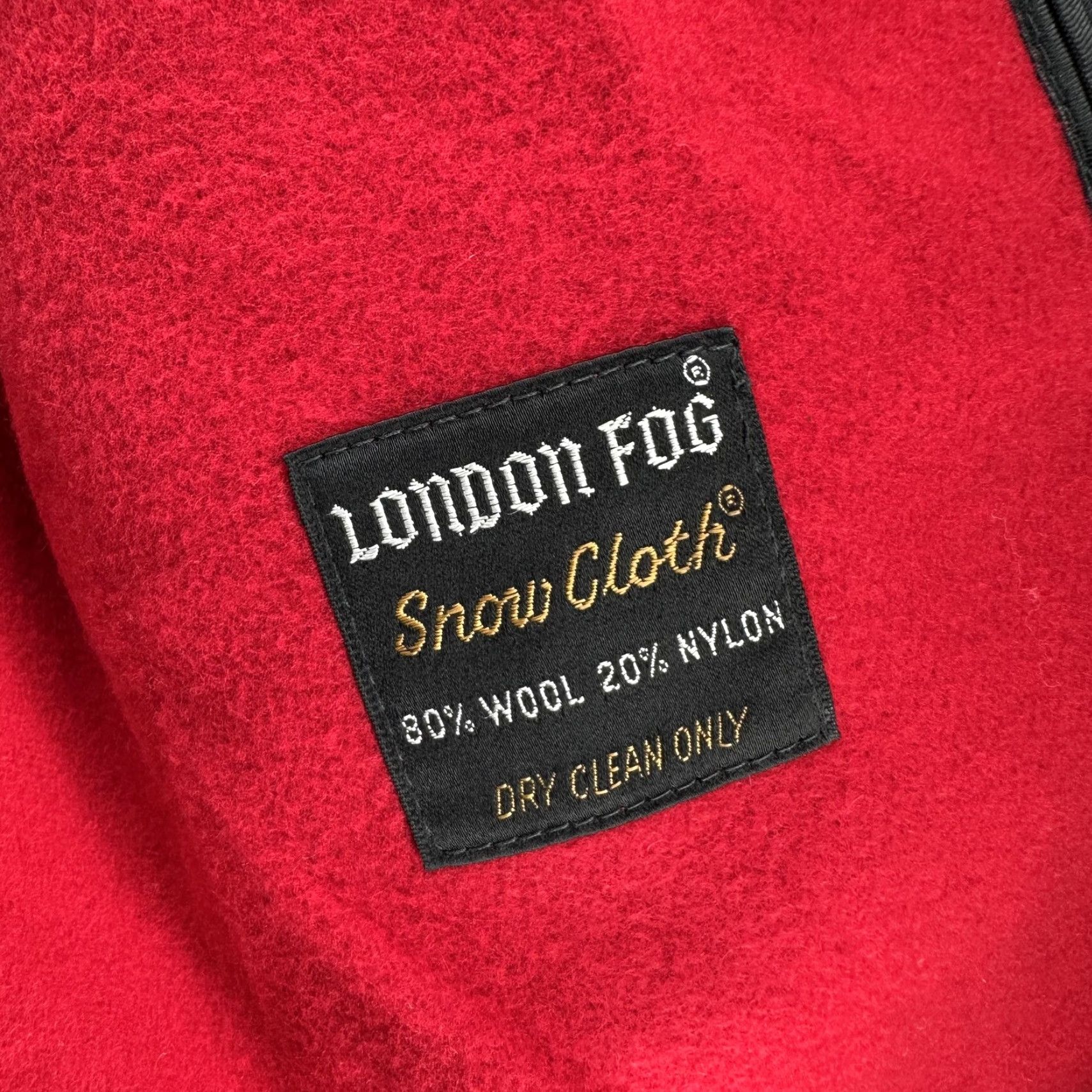 London Fog VINTAGE London Fog Coat Mens 42 Blue Wool Liner Rain Coat Snow Cloth Insulated Lined Pockets Single-Breasted Size US XS / EU 42 / 0 - 3 Thumbnail